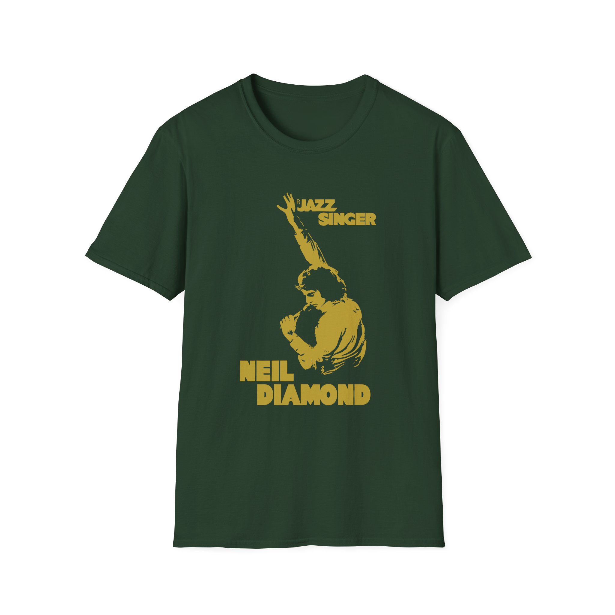 Neil Diamond Jazz Singer Unisex Softstyle T-Shirt