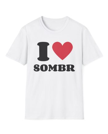I Love Sombr Unisex Softstyle T-Shirt