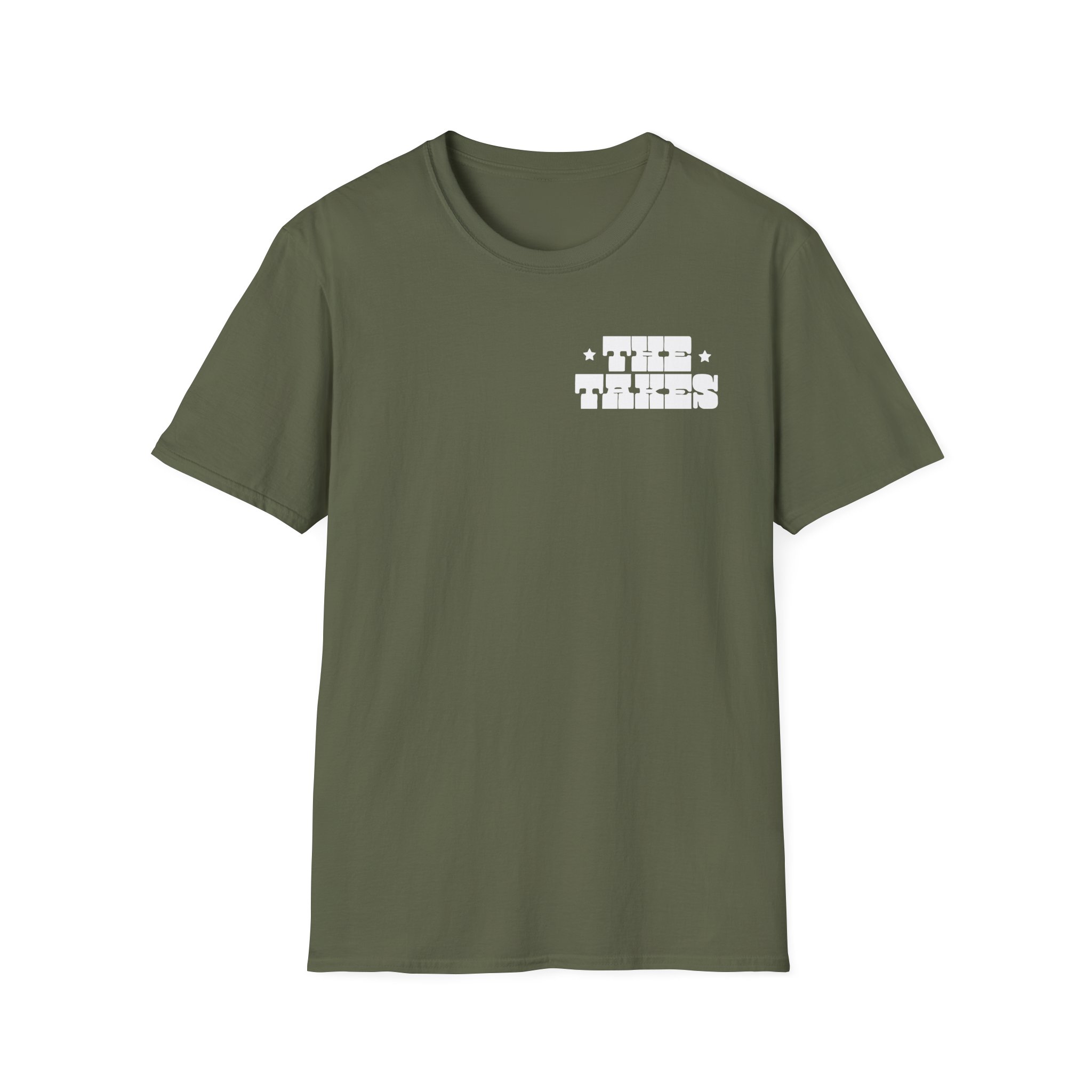 The Take Charcoal Salmon Rodeo Unisex Softstyle T-Shirt