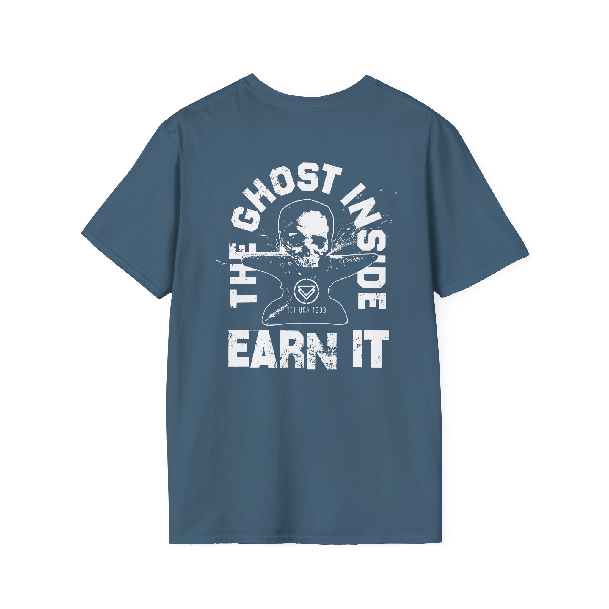 The Ghost Inside Anvil Skull Unisex Softstyle T-Shirt