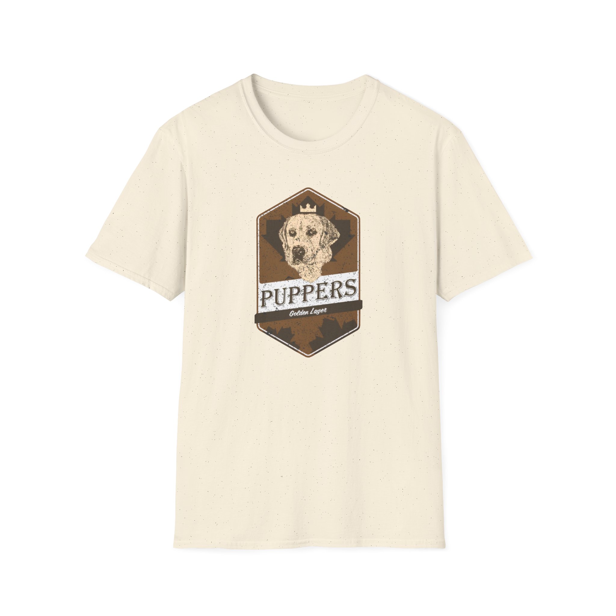 Letterkenny Puppers Golden Lager Unisex Softstyle T-Shirt