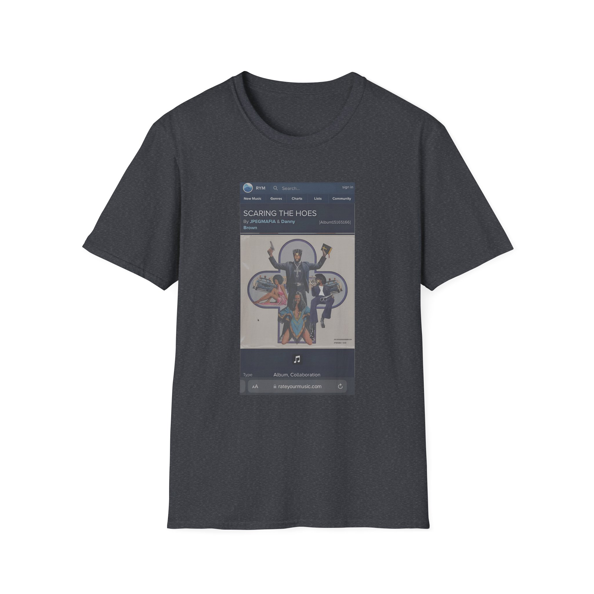 Jpegmafia RYM Hoes Unisex Softstyle T-Shirt