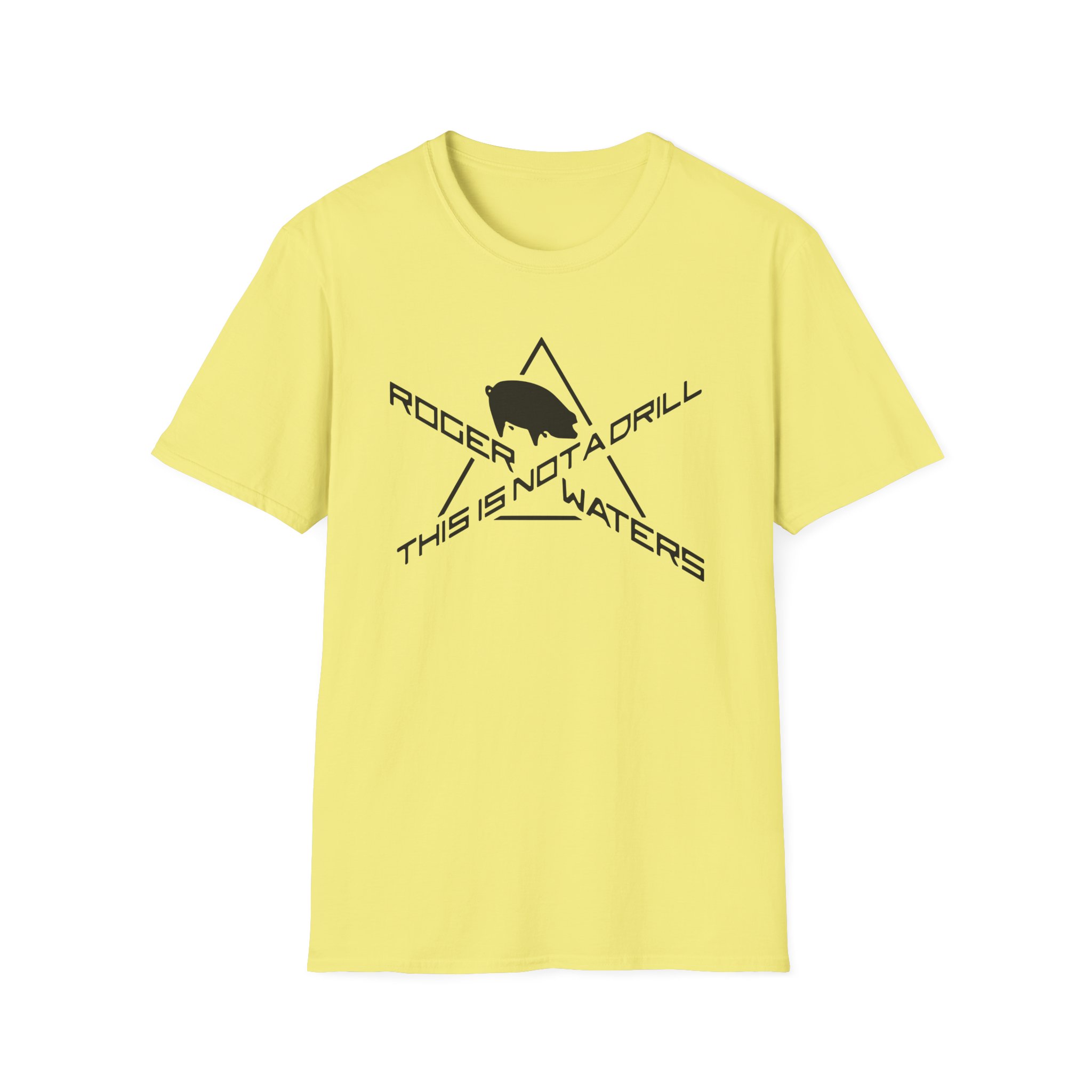 Roger Waters This is Not a Drill Unisex Softstyle T-Shirt