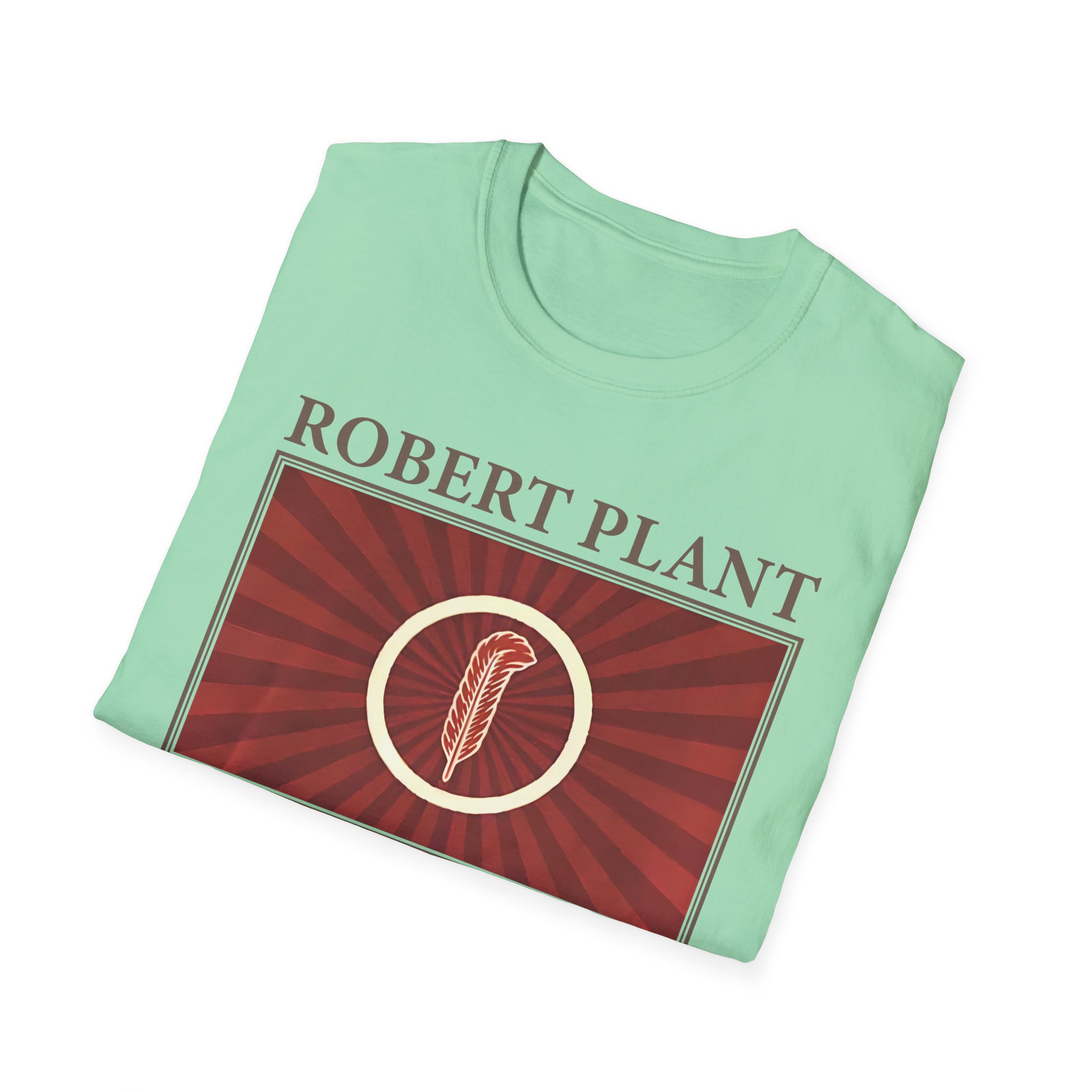 Robert Plant Feather Section Unisex Softstyle T-Shirt