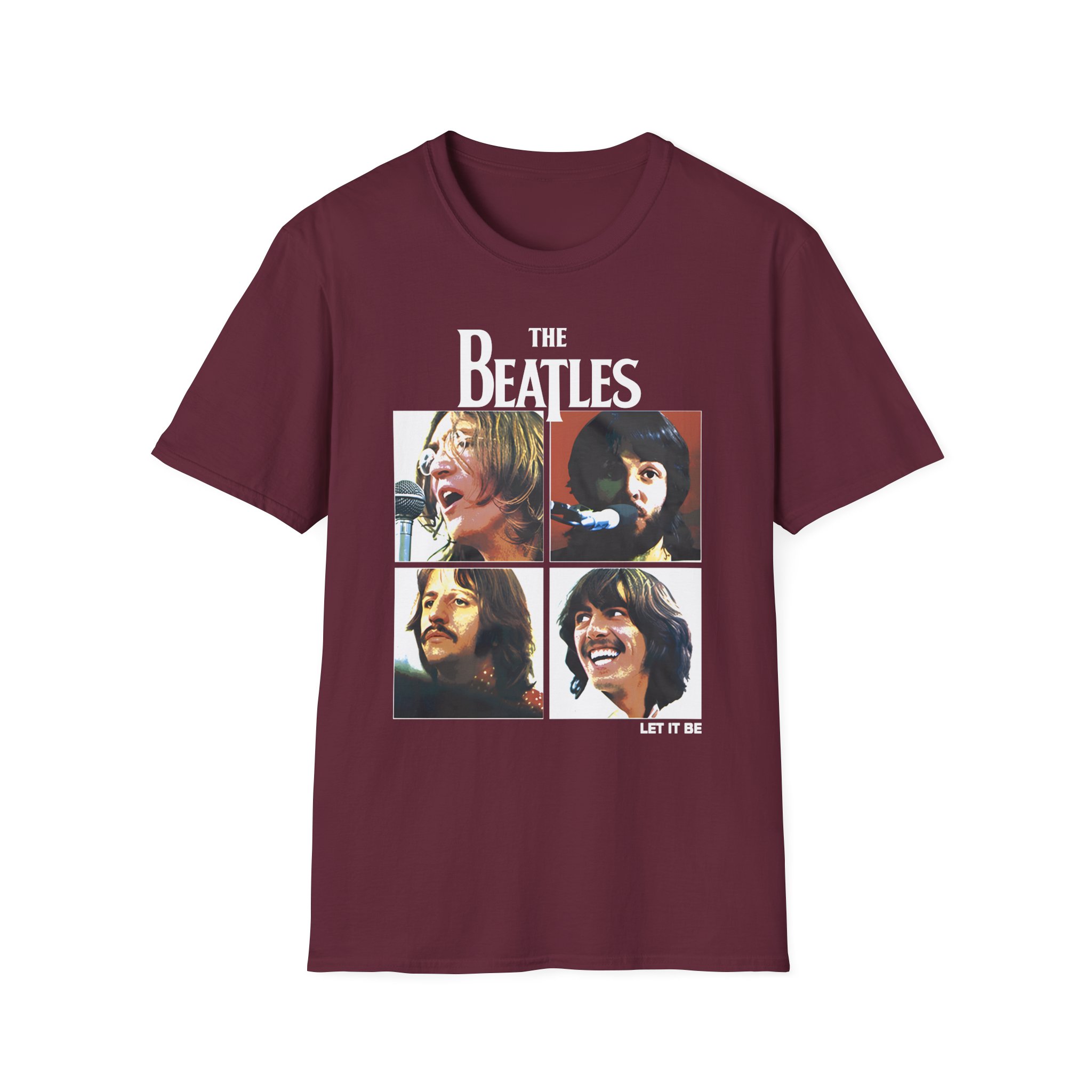 The Beatles Let It Be Unisex Softstyle T-Shirt