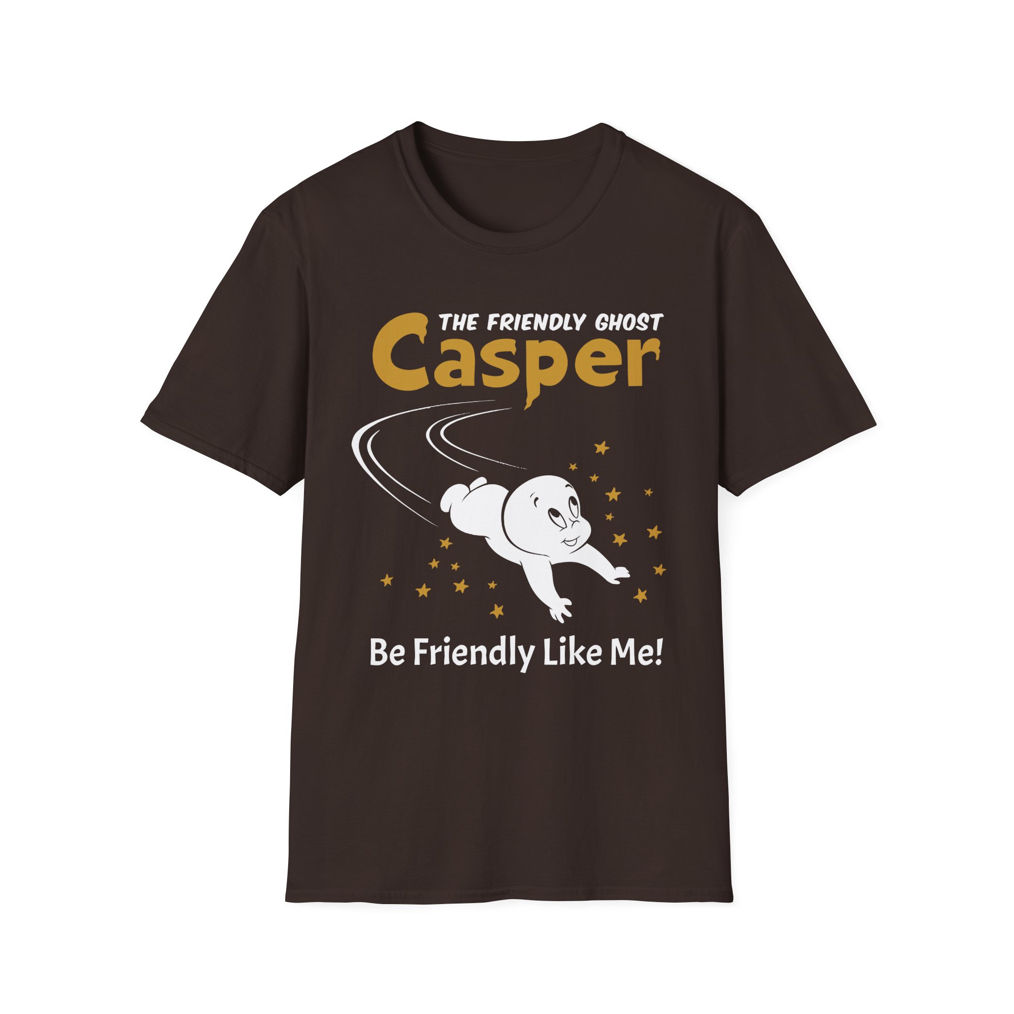 Casper Be Friendly Like Me Unisex Softstyle T-Shirt