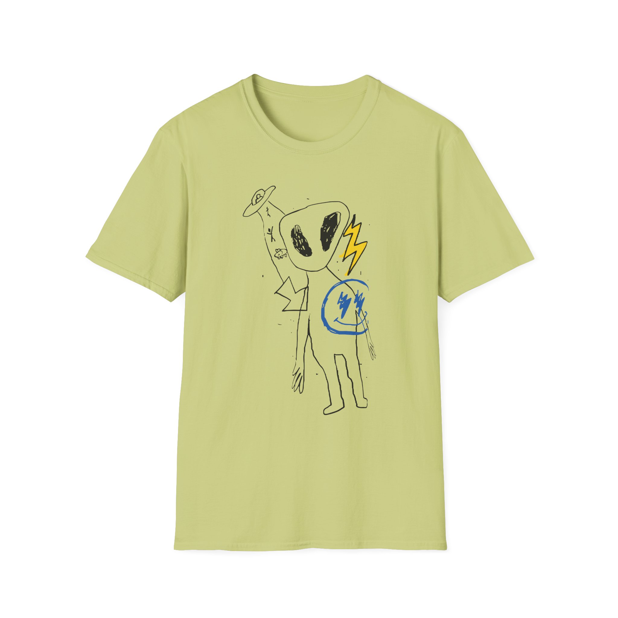 J Balvin Alien Thunder Unisex Softstyle T-Shirt