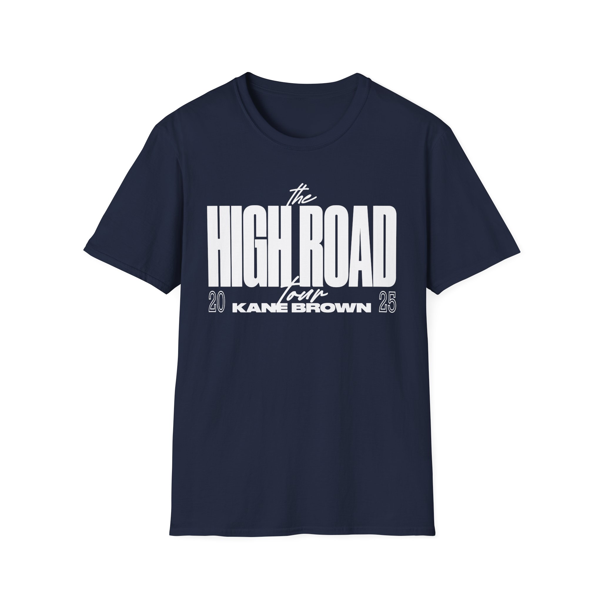 KB The High Road Text Unisex Softstyle T-Shirt