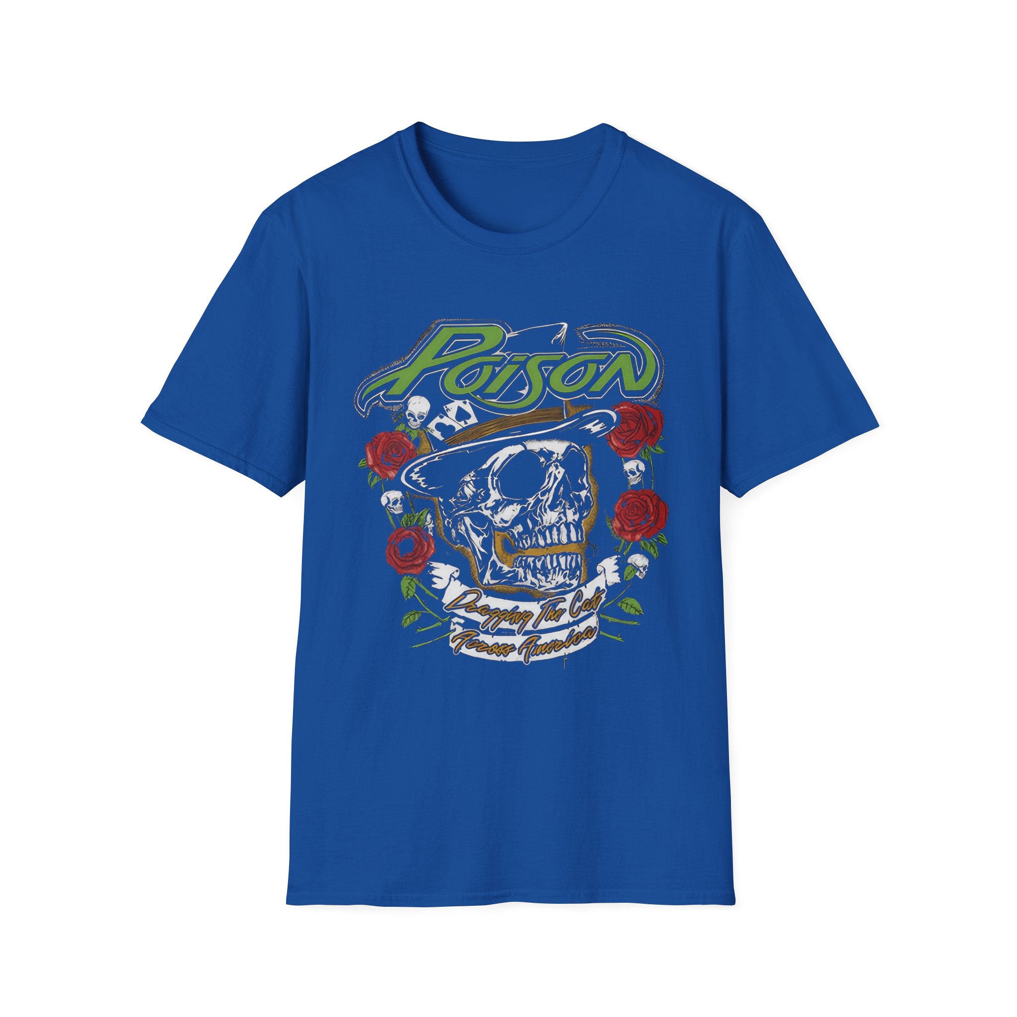 Poison Dragging the Cat Unisex Softstyle T-Shirt