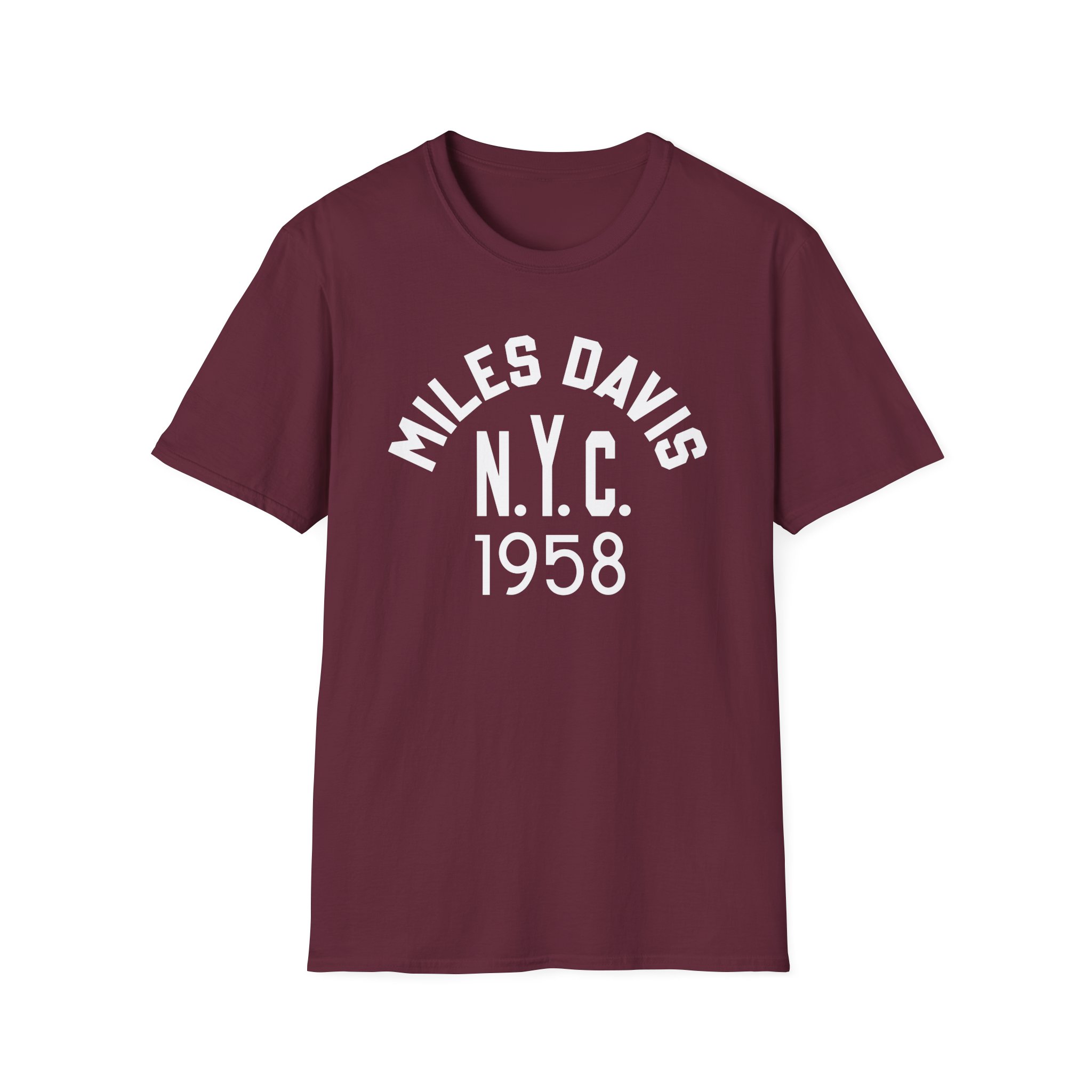 Miles Davis 1958 Unisex Softstyle T-Shirt