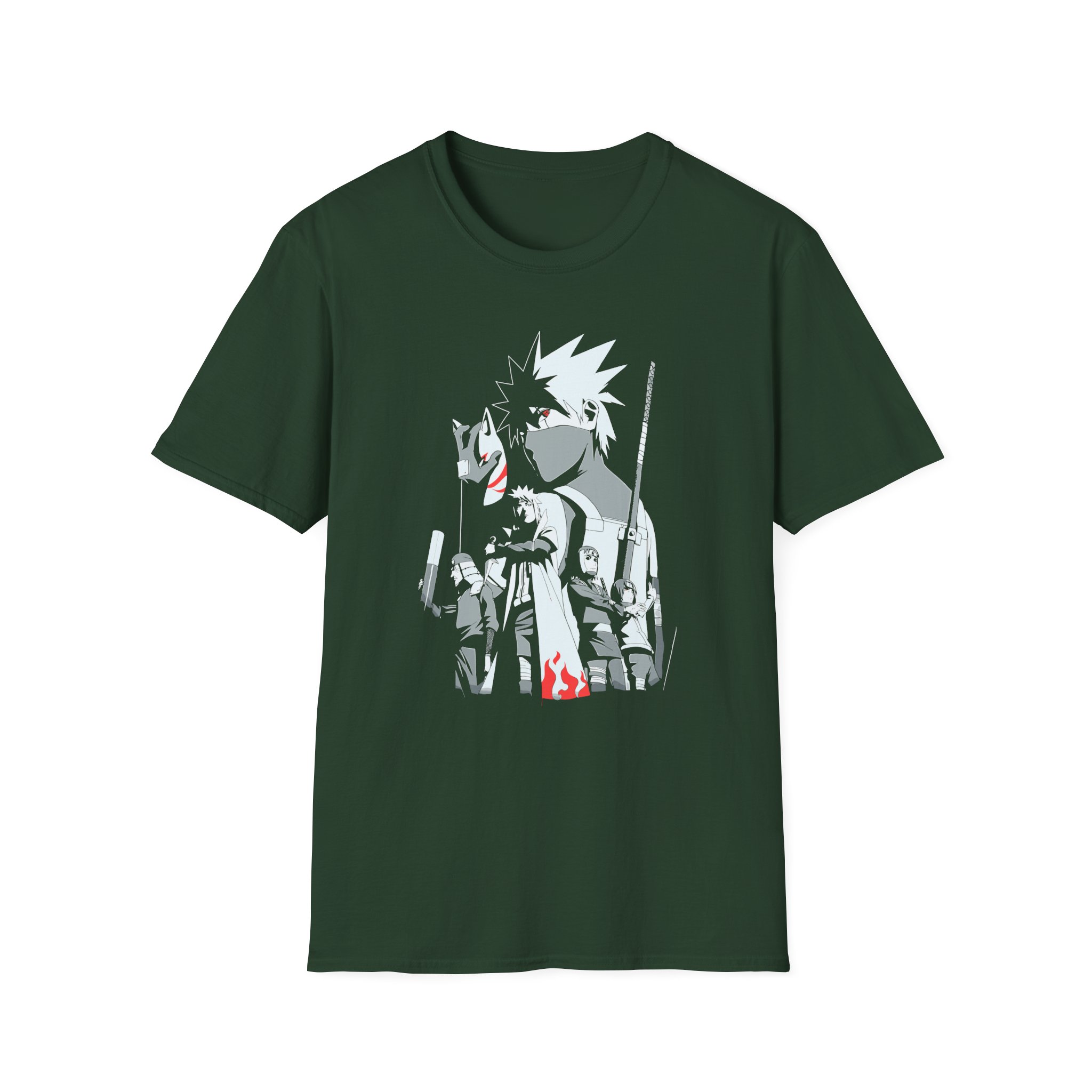 Naruto Kakashi Story Unisex Softstyle T-Shirt