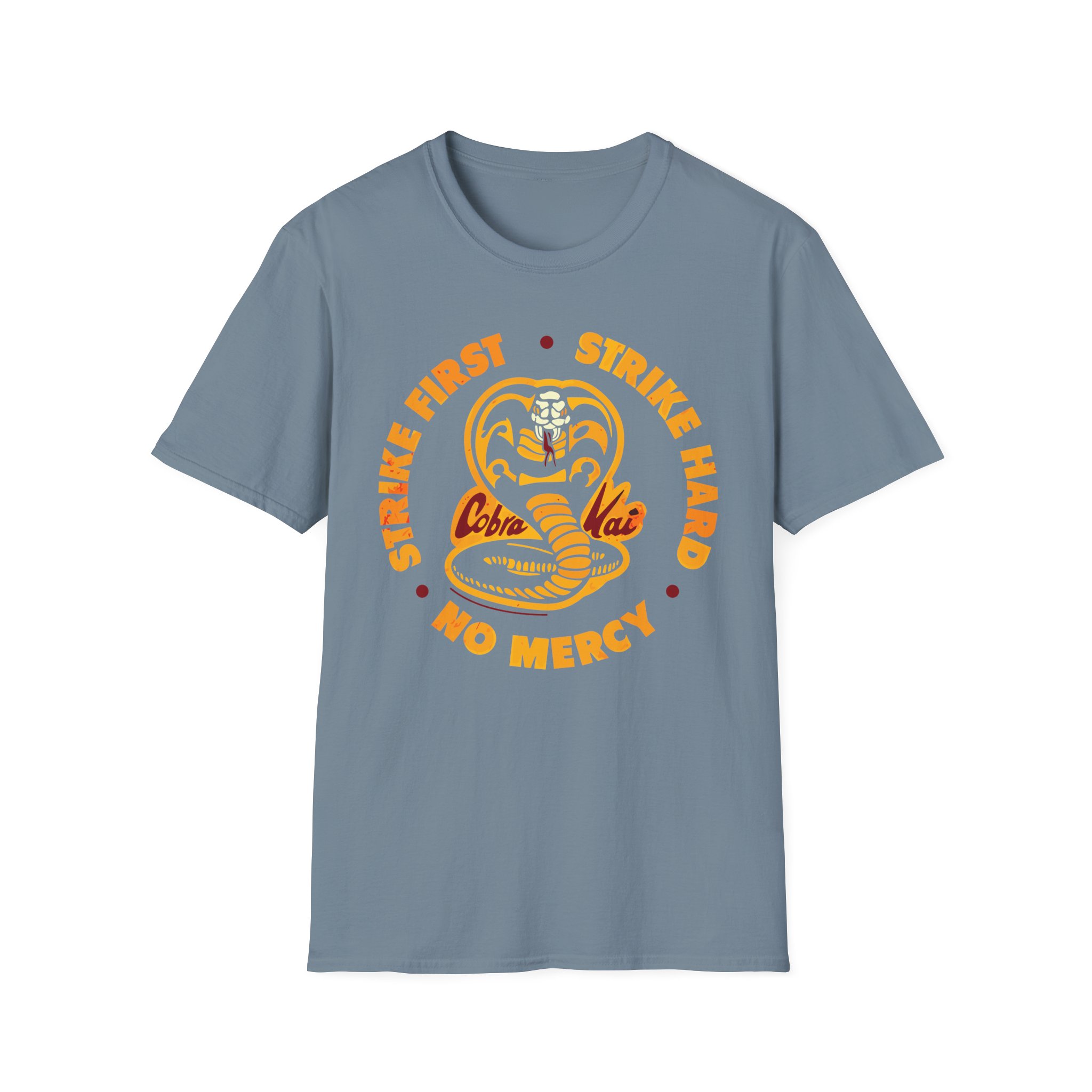 Cobra Kai Distressed Logo Unisex Softstyle T-Shirt