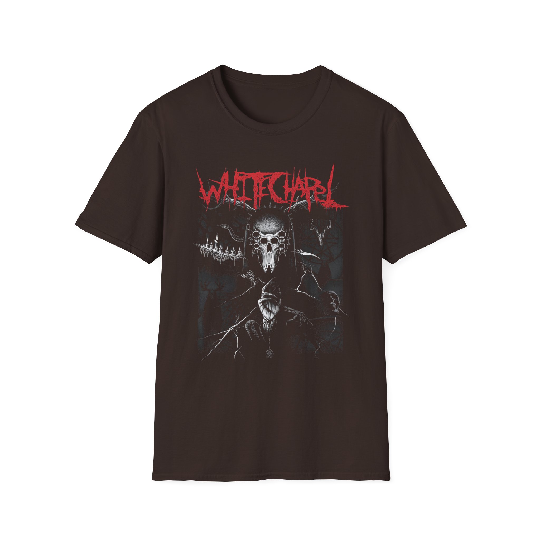 Whitechapel Cult Leader Unisex Softstyle T-Shirt