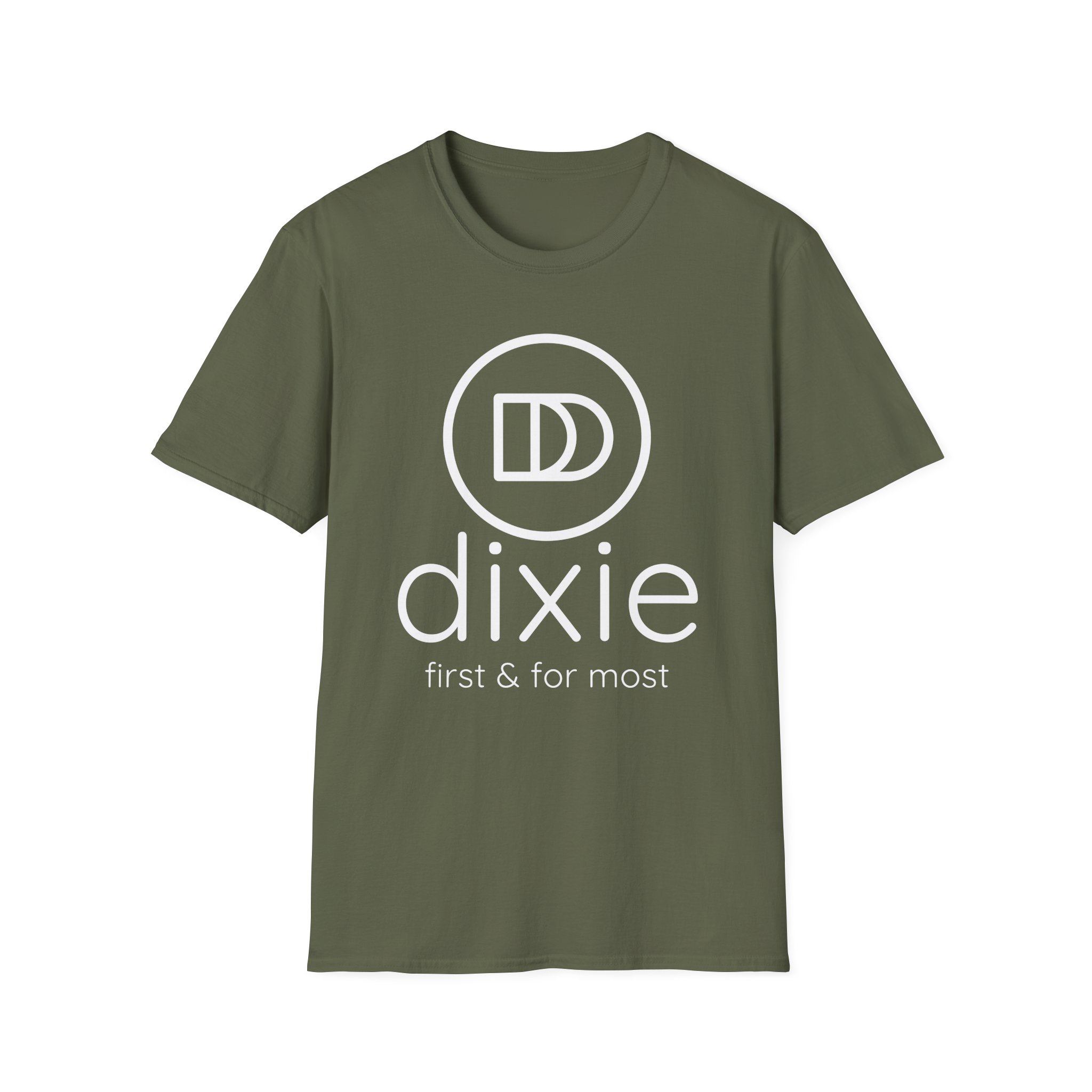 Dixie 4D Logo Unisex Softstyle T-Shirt