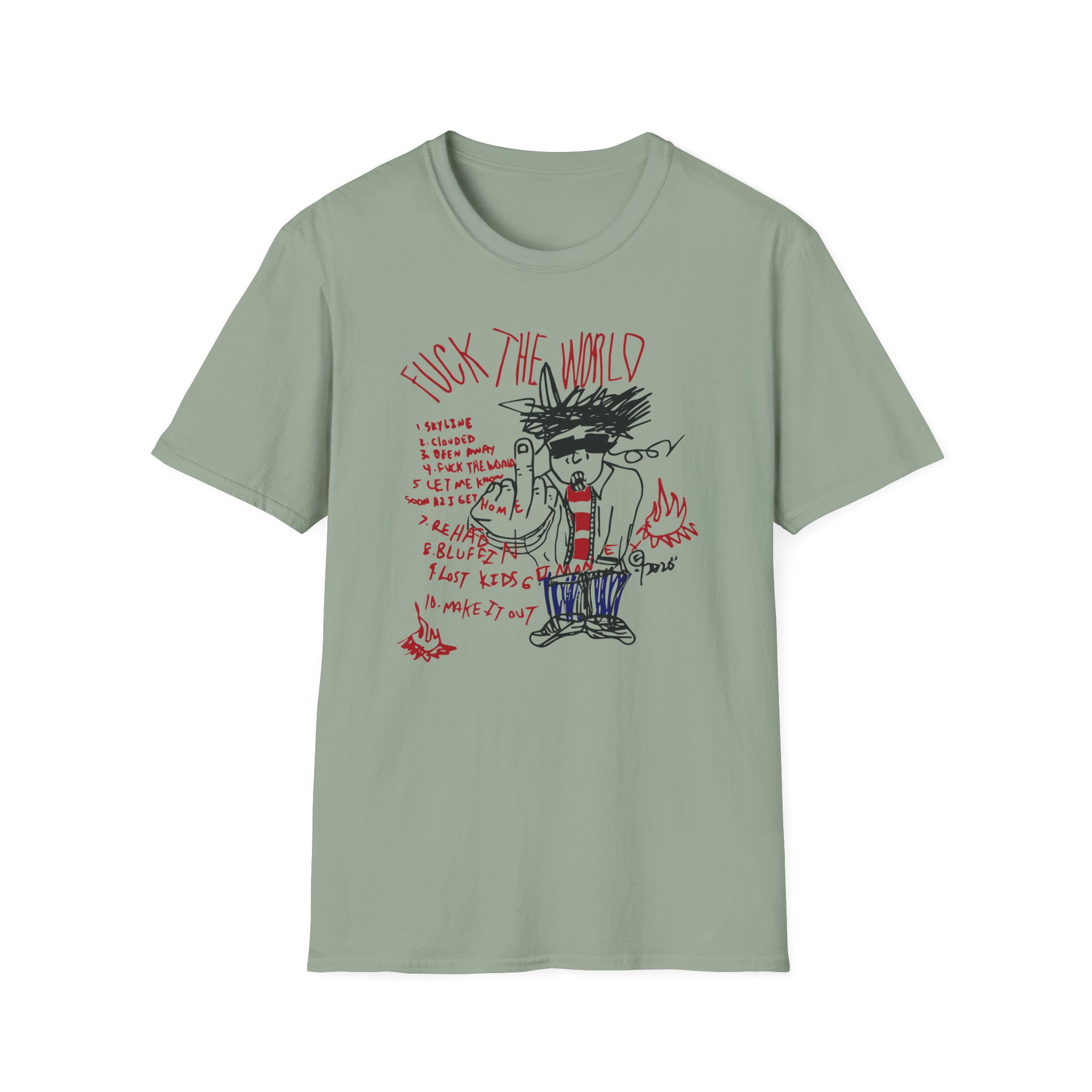 Brent Faiyaz Fuck the World Unisex Softstyle T-Shirt