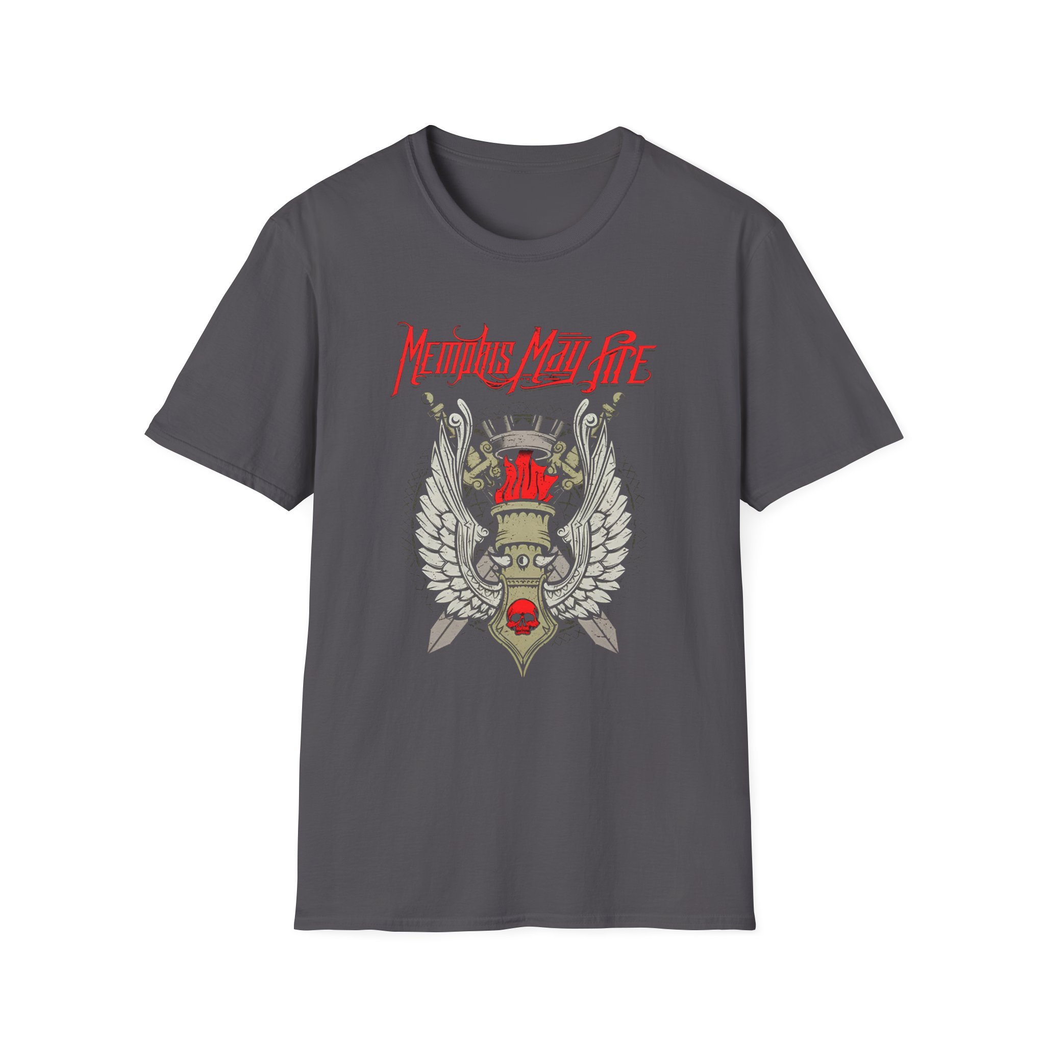 Memphis May Fire Roman Crest Unisex Softstyle T-Shirt
