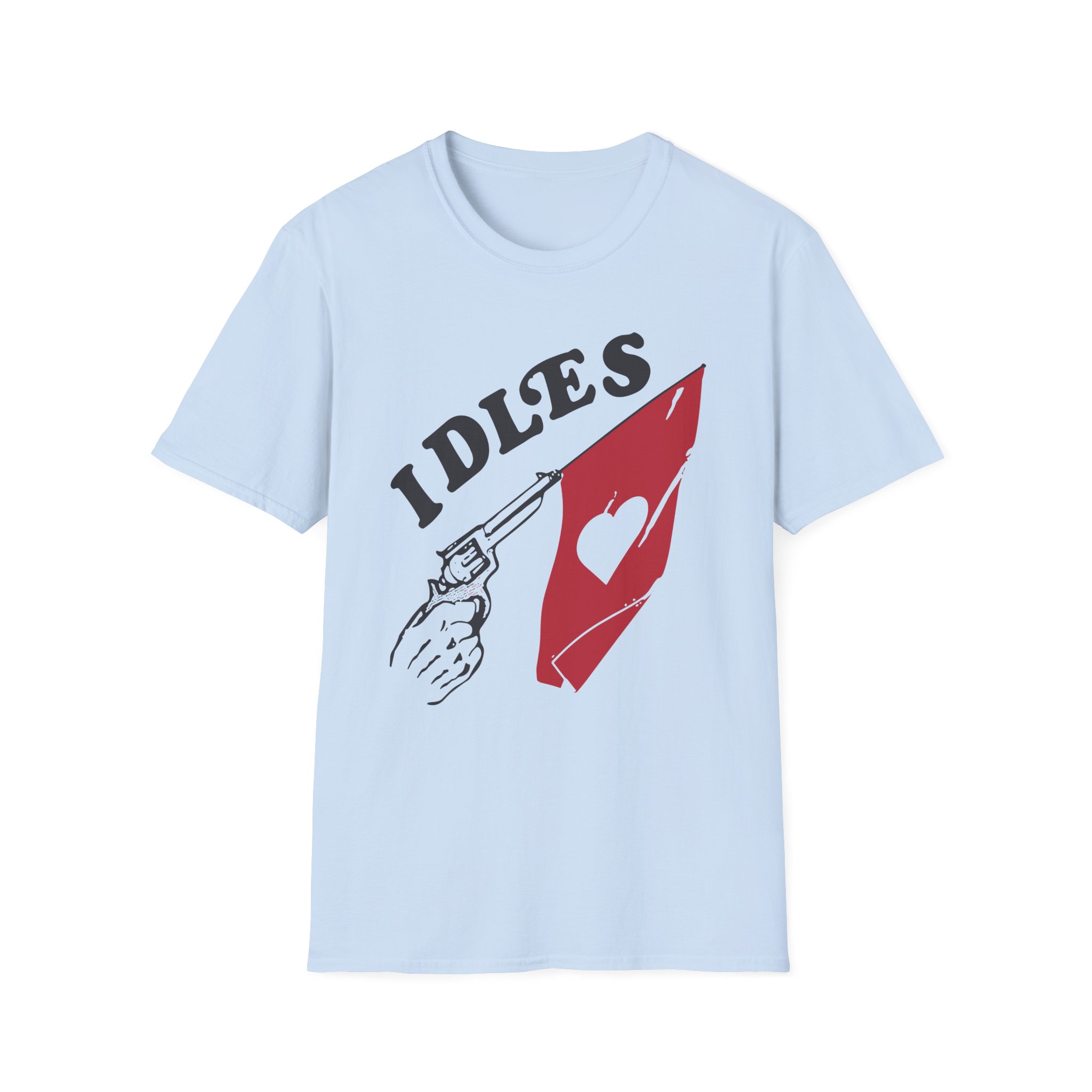 Idles Hearts Unisex Softstyle T-Shirt