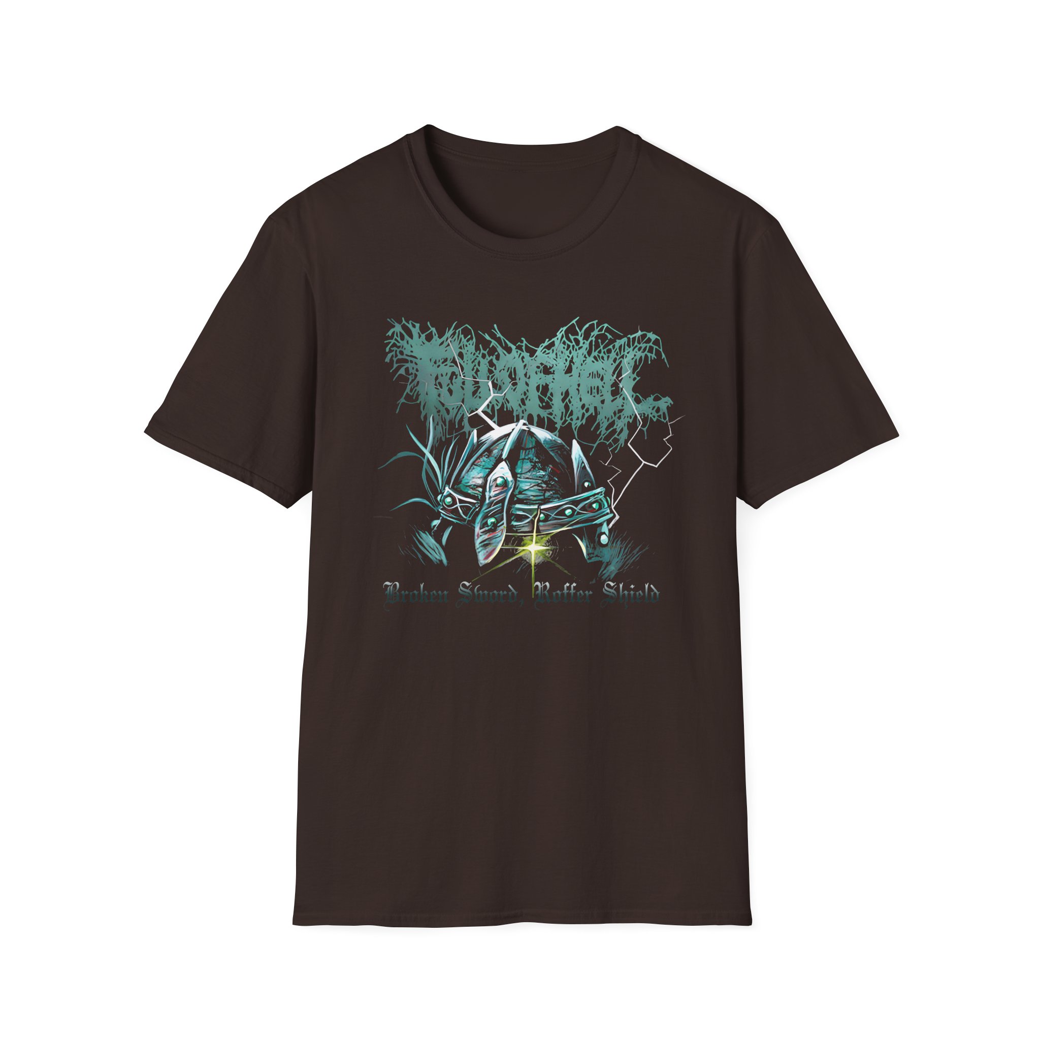 Full of Hell Broken Sword, Rotten Shield Unisex Softstyle T-Shirt
