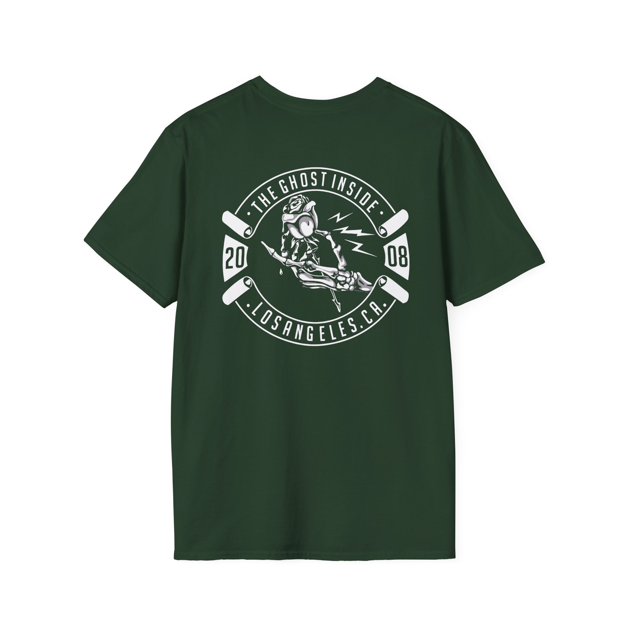 The Ghost Inside Skeleton Hand Unisex Softstyle T-Shirt