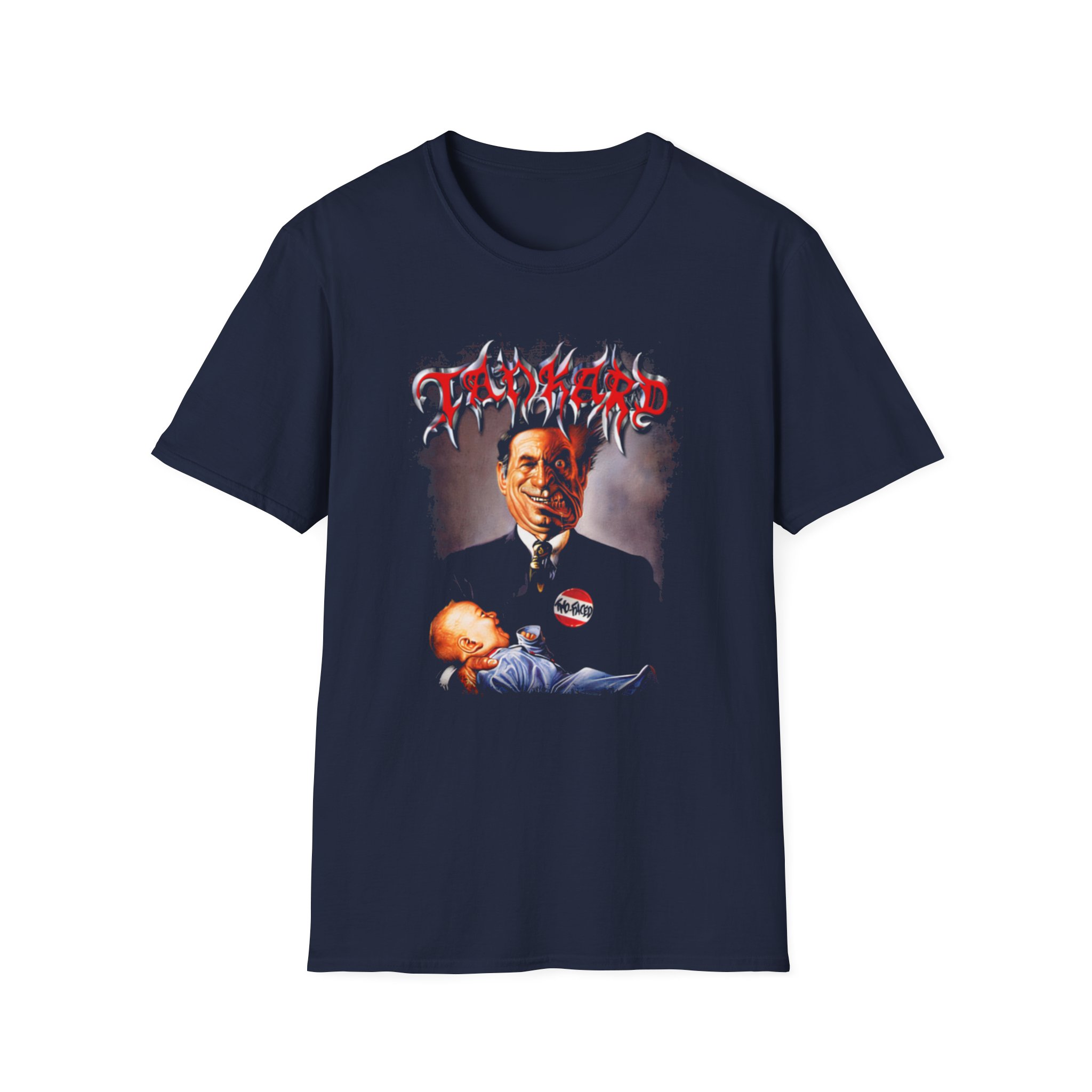 Tankard Two Faced Unisex Softstyle T-Shirt