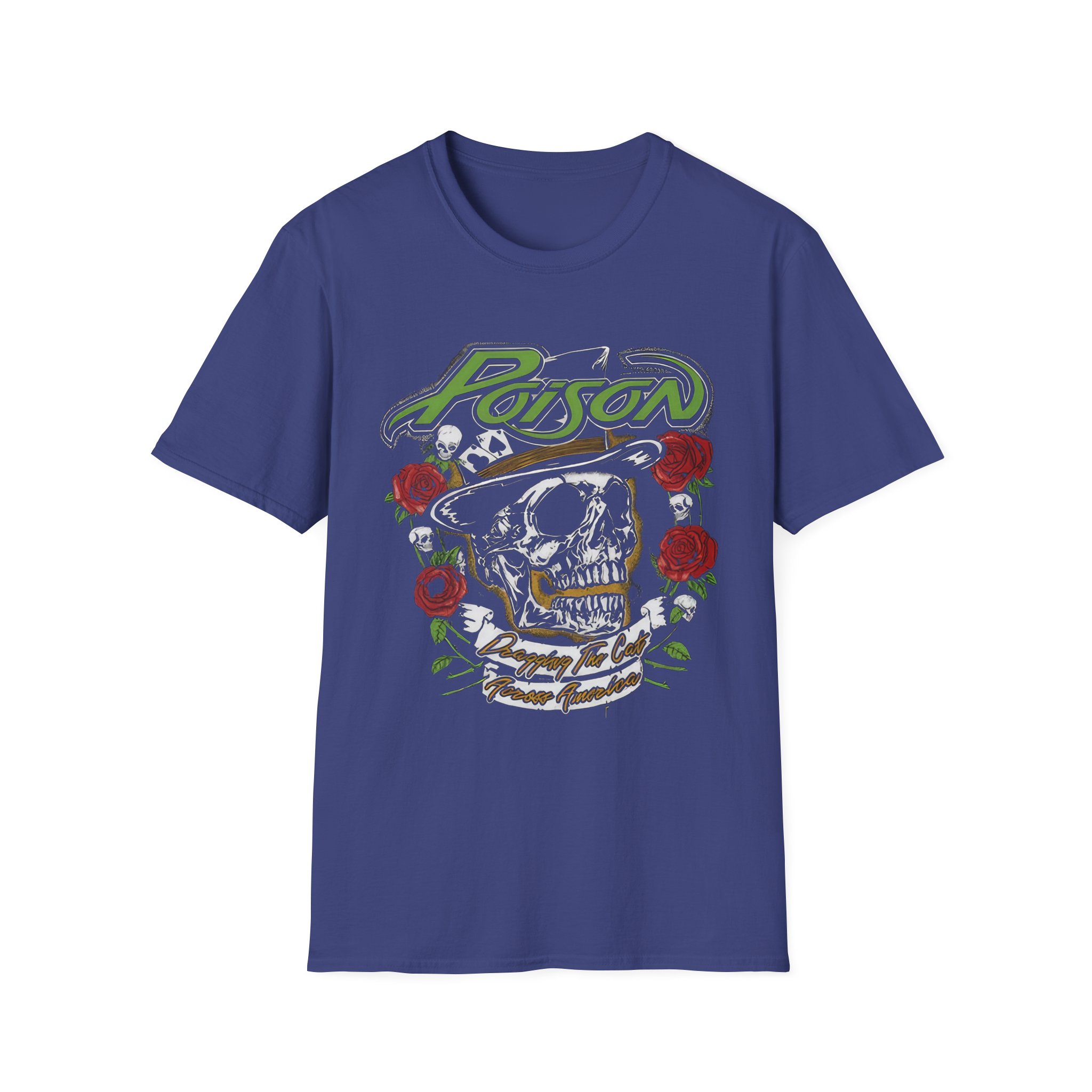 Poison Dragging the Cat Unisex Softstyle T-Shirt