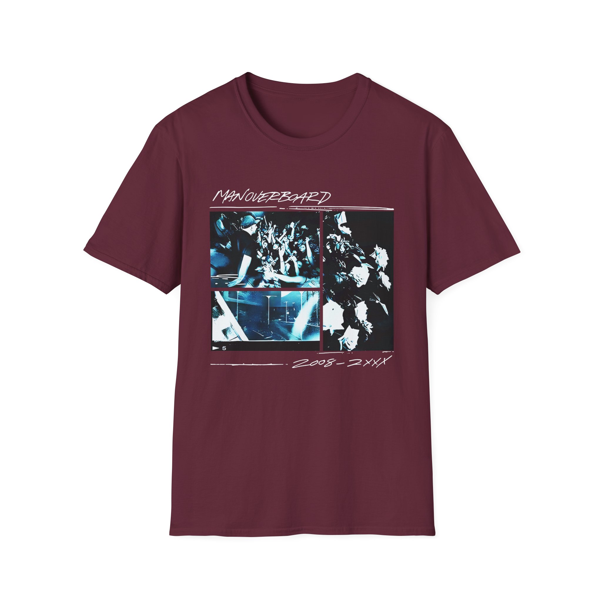 Man Overboard 3 Pics Unisex Softstyle T-Shirt