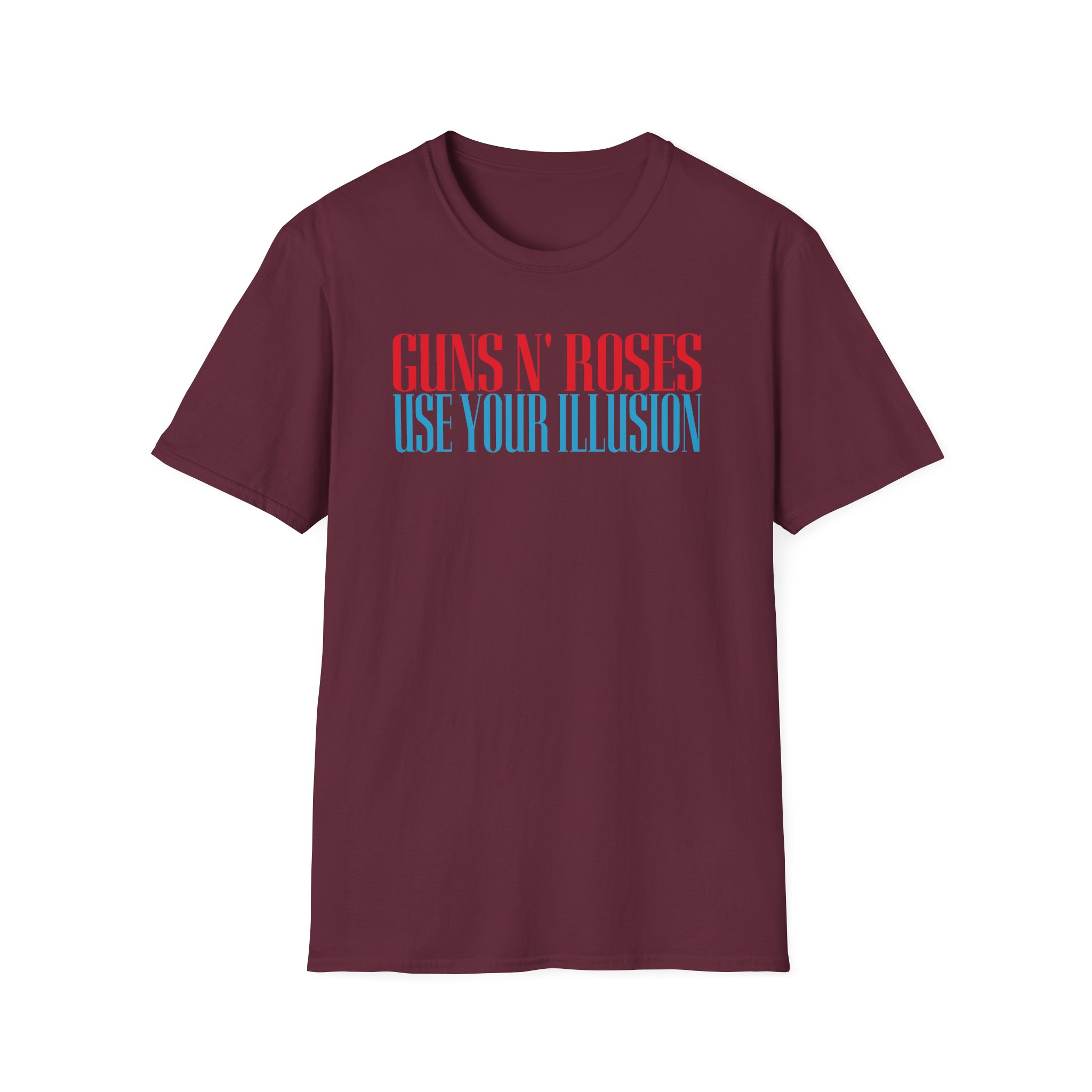 Guns N Roses Use Your Illusion Unisex Softstyle T-Shirt