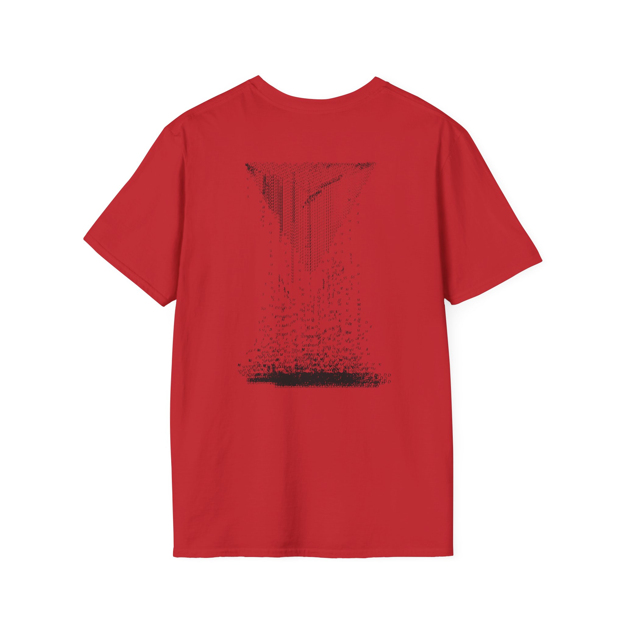 Dmas Crumbling Logo Unisex Softstyle T-Shirt
