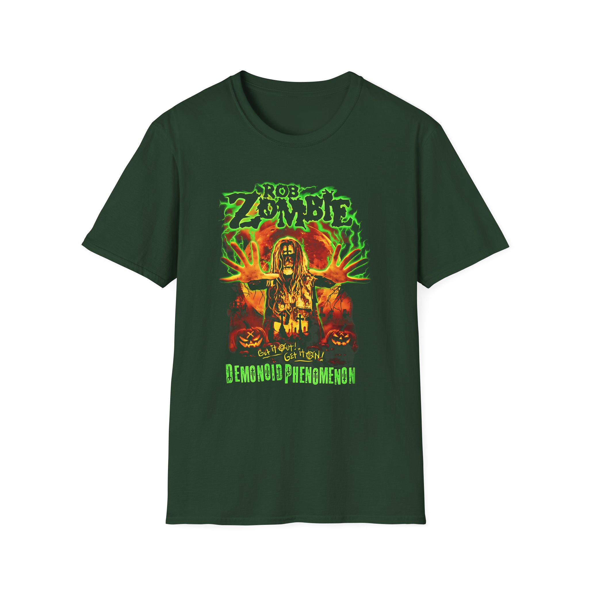 Rob Zombie Demonoid Graveyard Unisex Softstyle T-Shirt