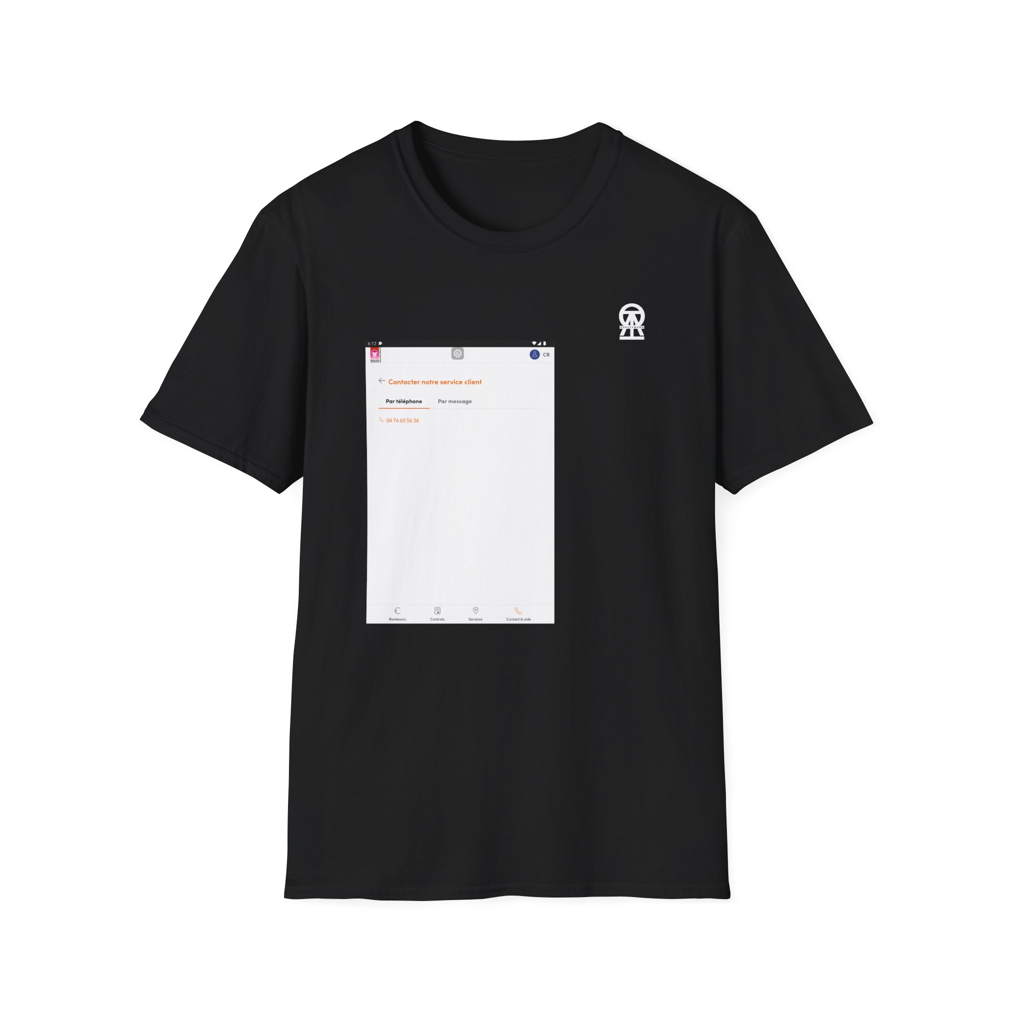 Qalf Tour Noir Unisex Softstyle T-Shirt