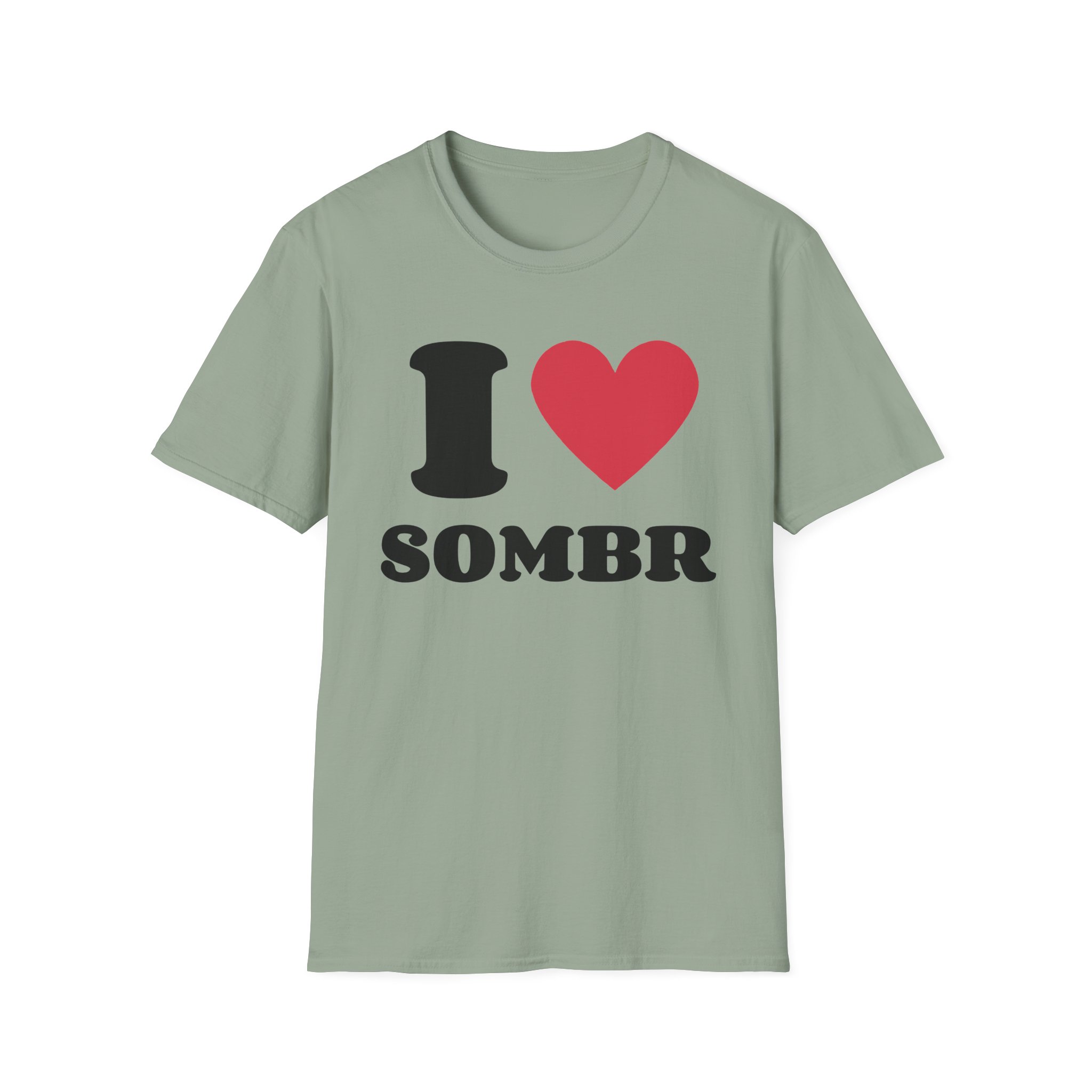 I Love Sombr Unisex Softstyle T-Shirt