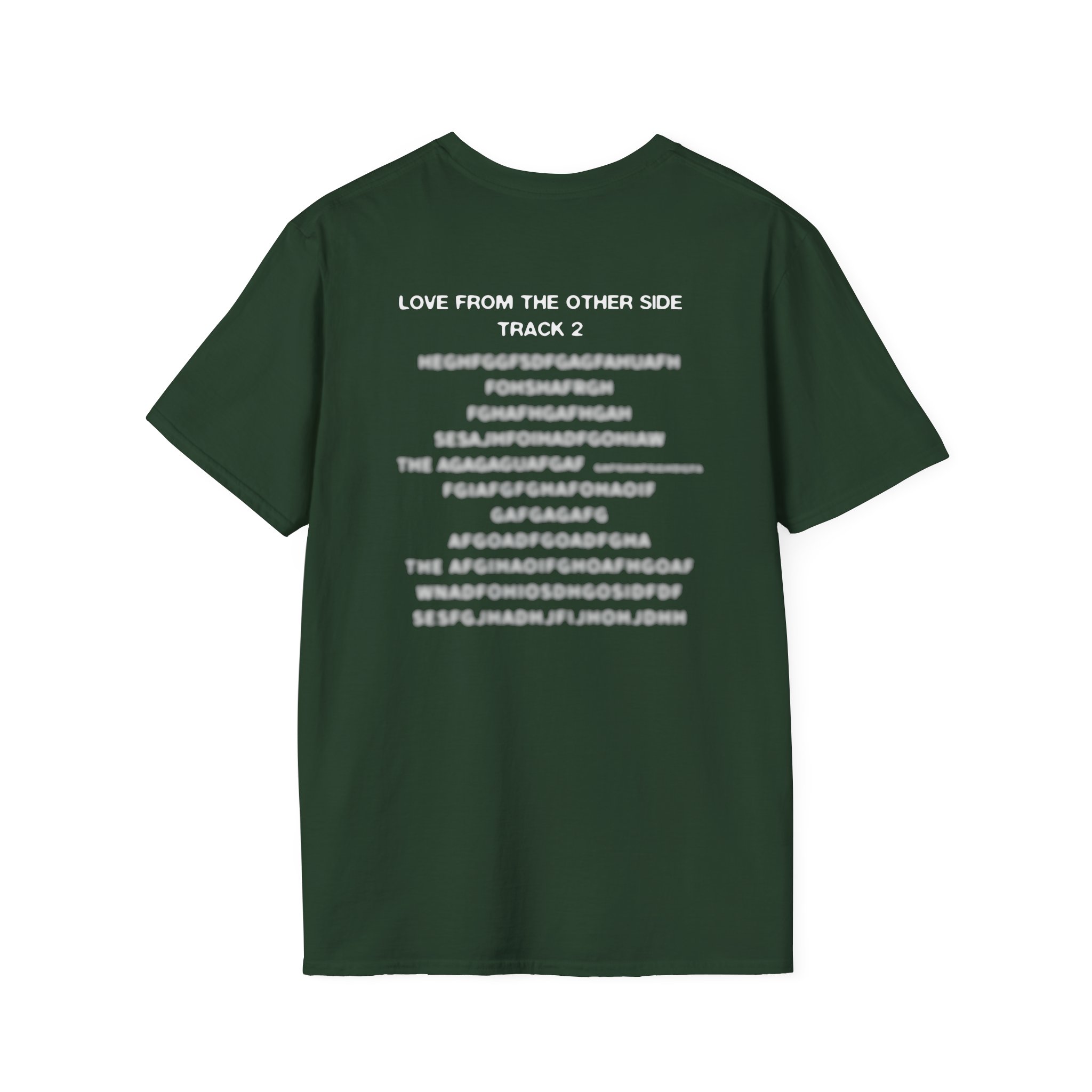Fall Out Boy Track 2 forever Unisex Softstyle T-Shirt