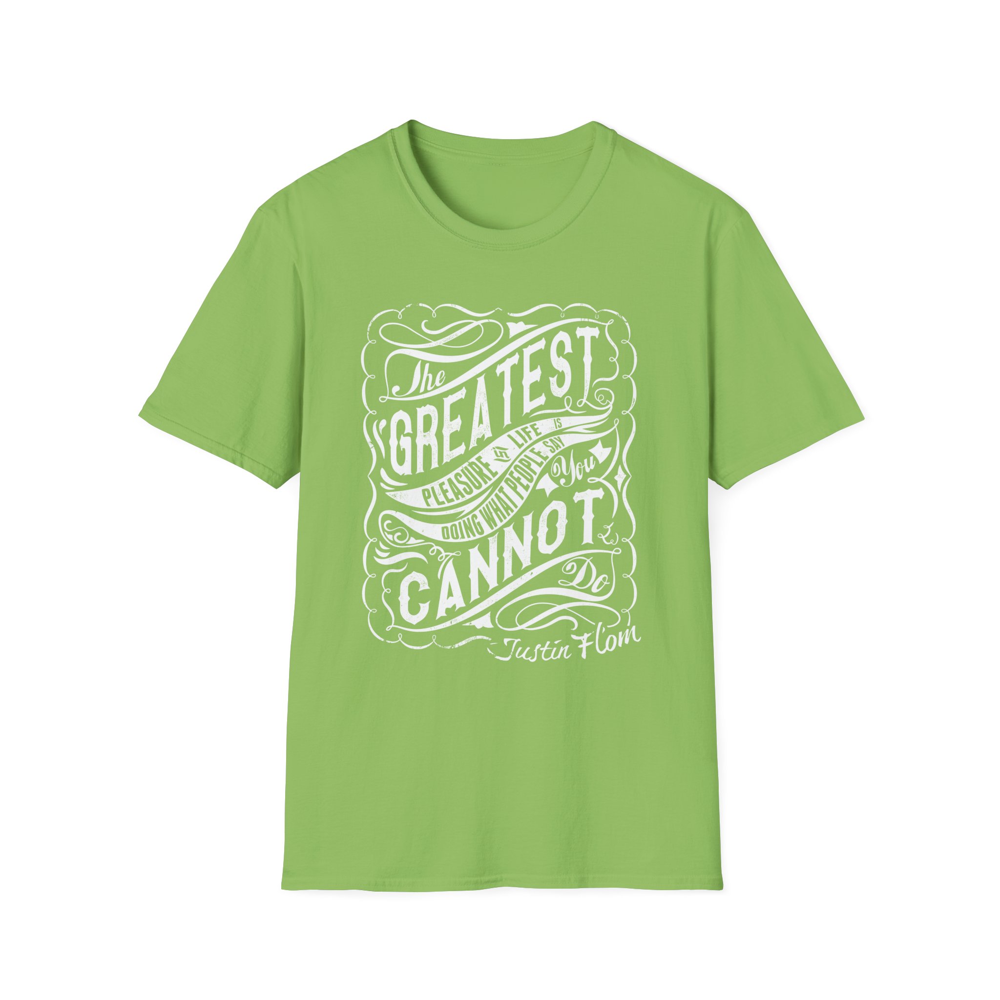 Justin Flom Unisex Softstyle T-Shirt