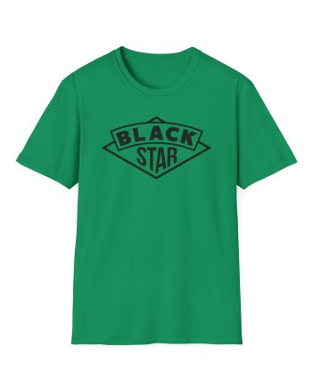 Black Star Icon Unisex Softstyle T-Shirt