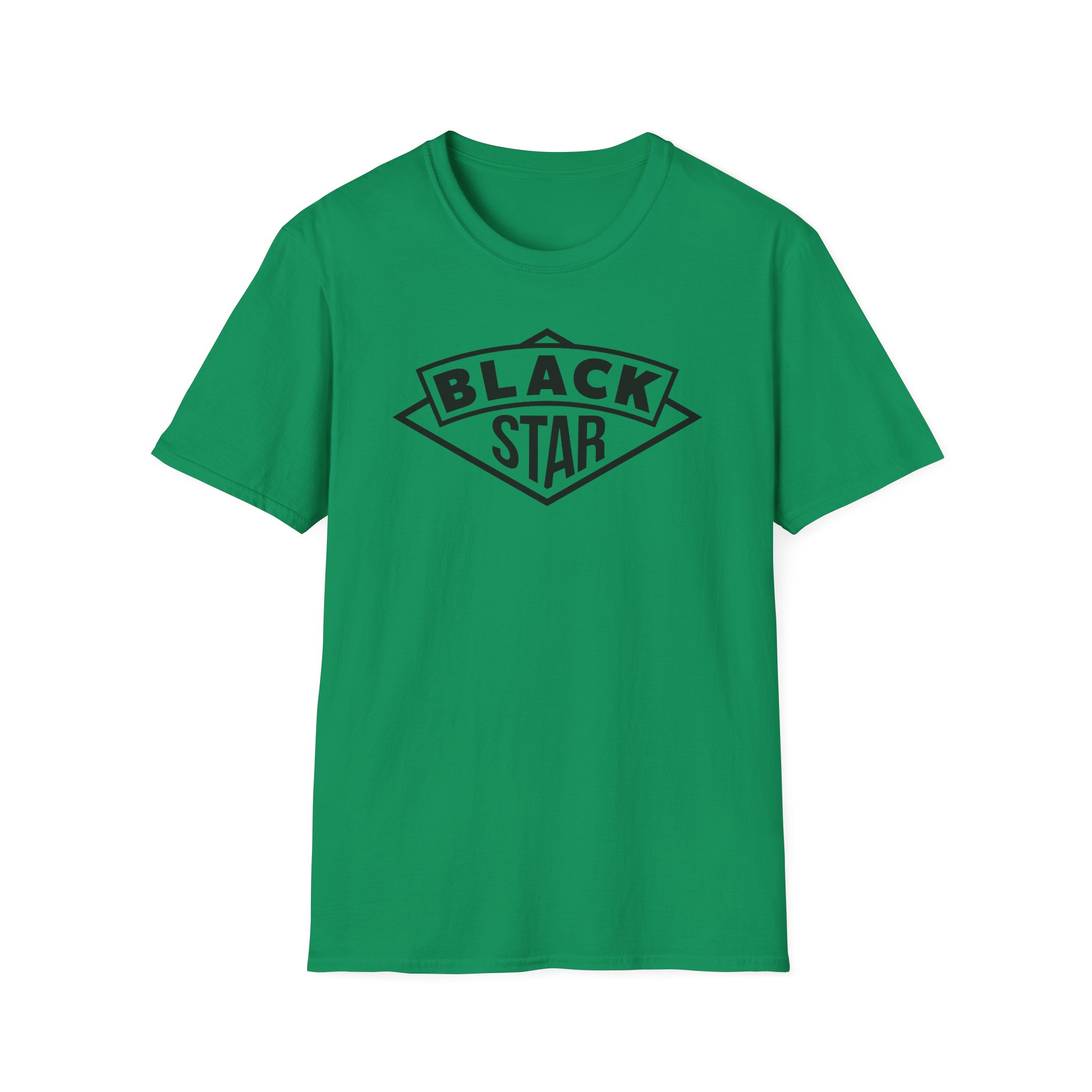 Black Star Icon Unisex Softstyle T-Shirt