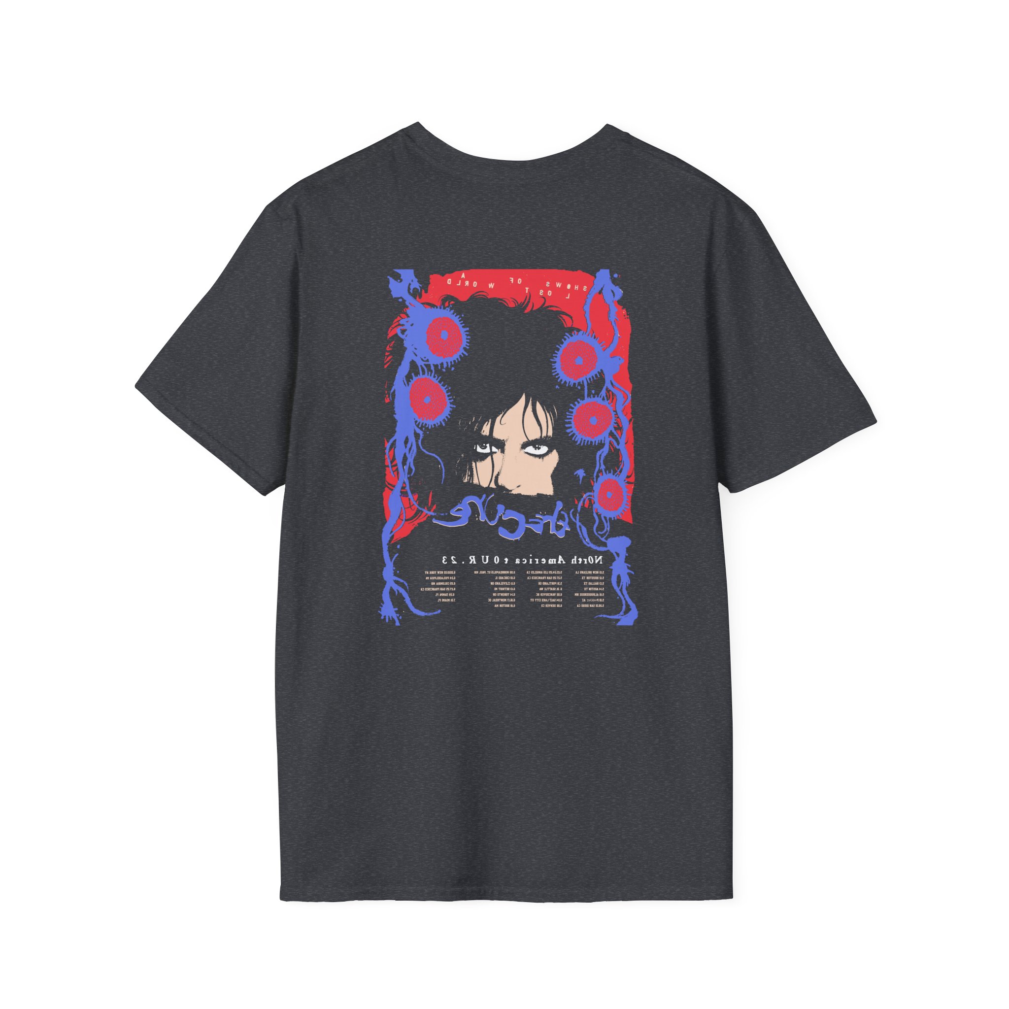The Cure Shows Of A Lost World North America Tour Unisex Softstyle T-Shirt