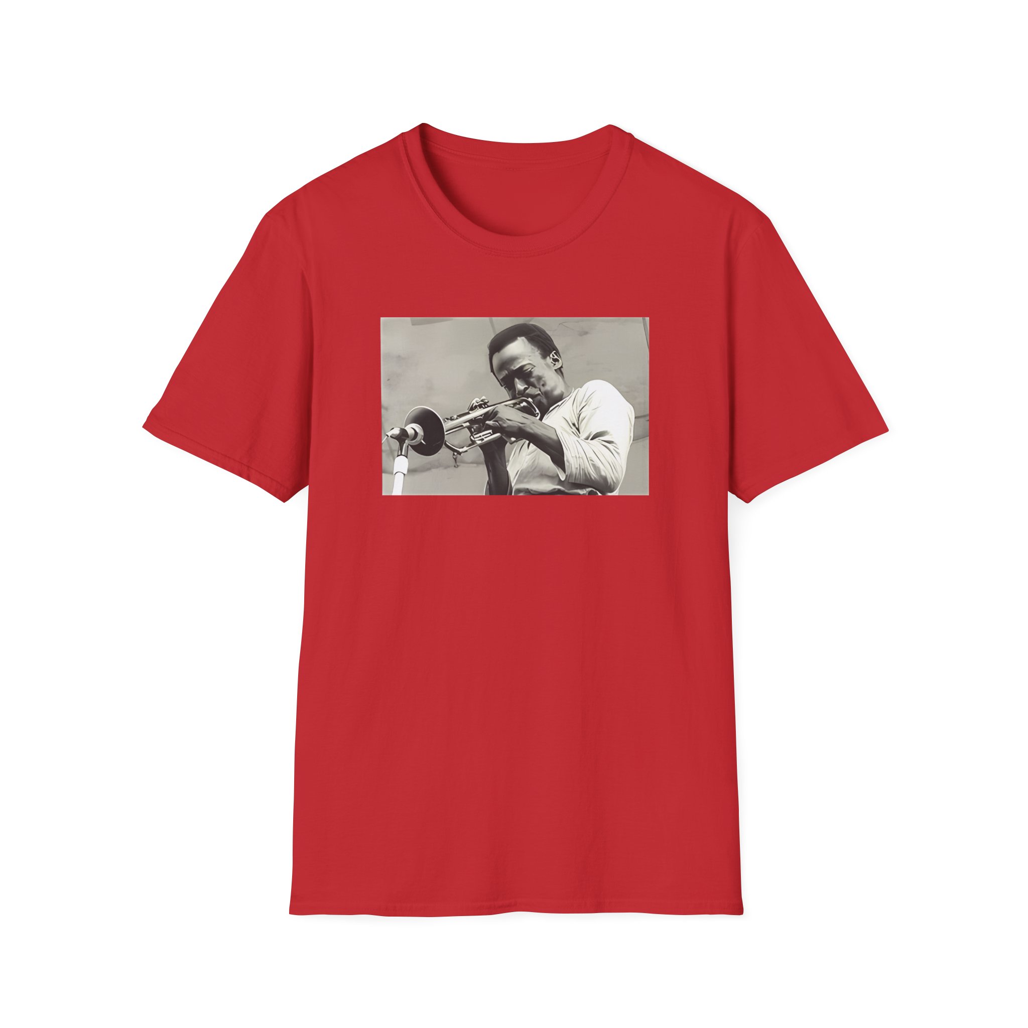 Miles Davis Central Park 1970 Unisex Softstyle T-Shirt