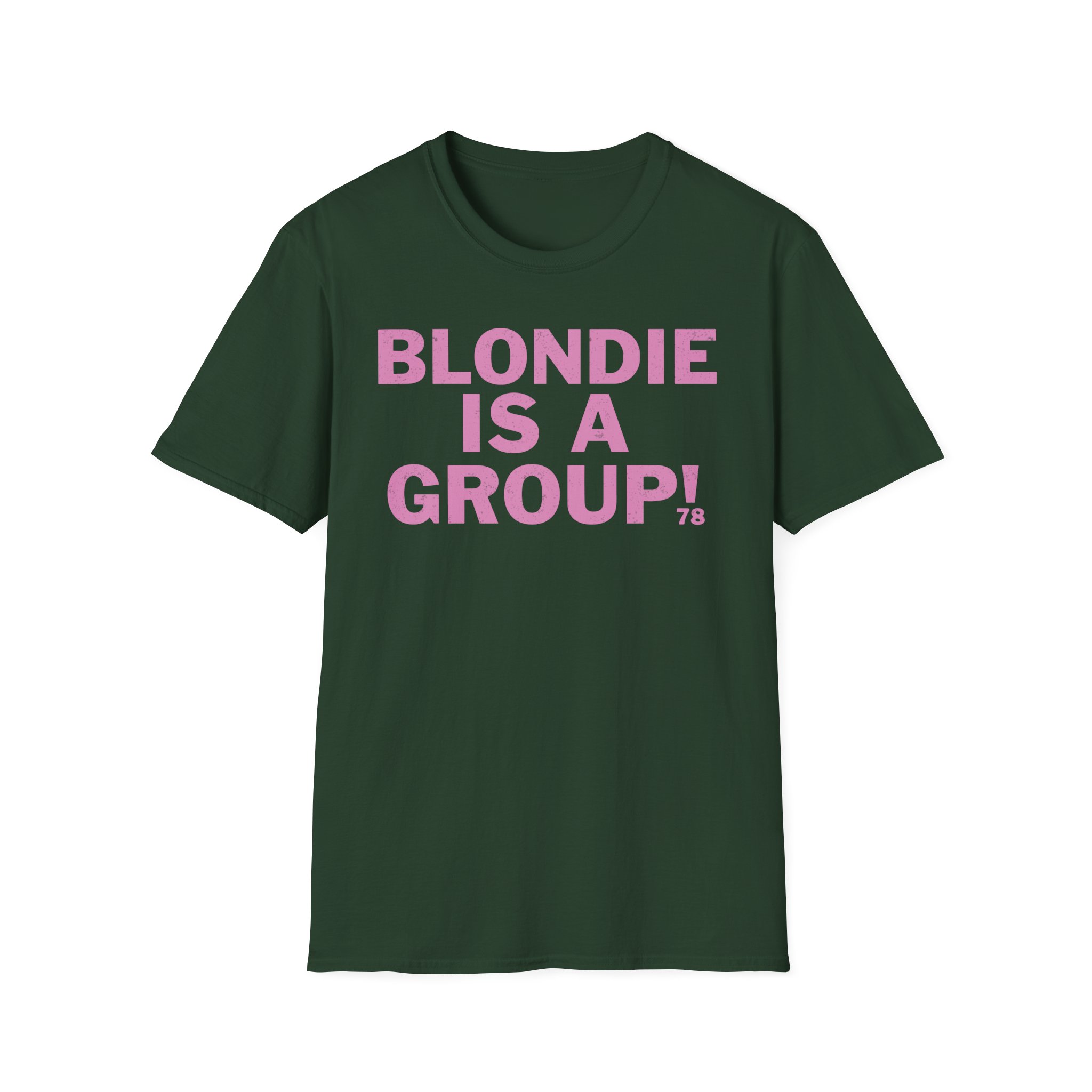Blondie is a Group Unisex Softstyle T-Shirt
