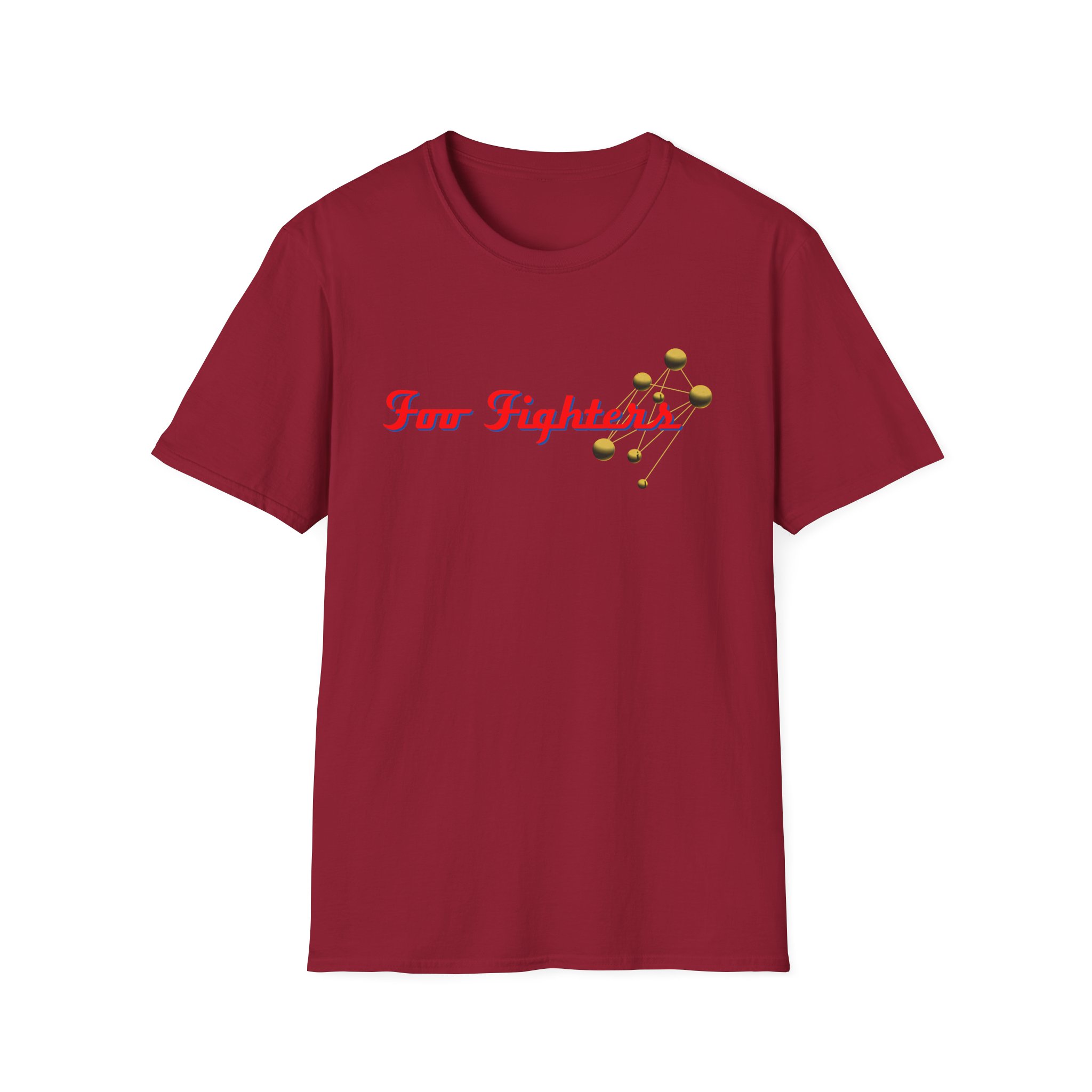 Foo Fighters Molecules Unisex Softstyle T-Shirt