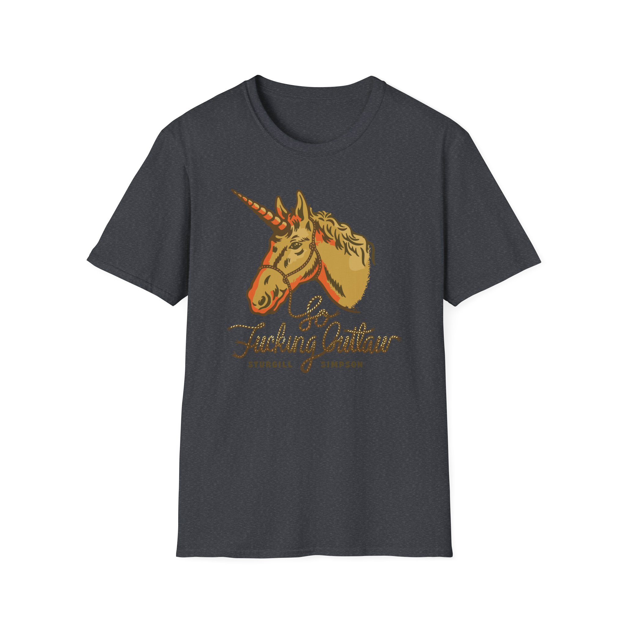 Sturgill Simpson Outlaw Unicorn Unisex Softstyle T-Shirt