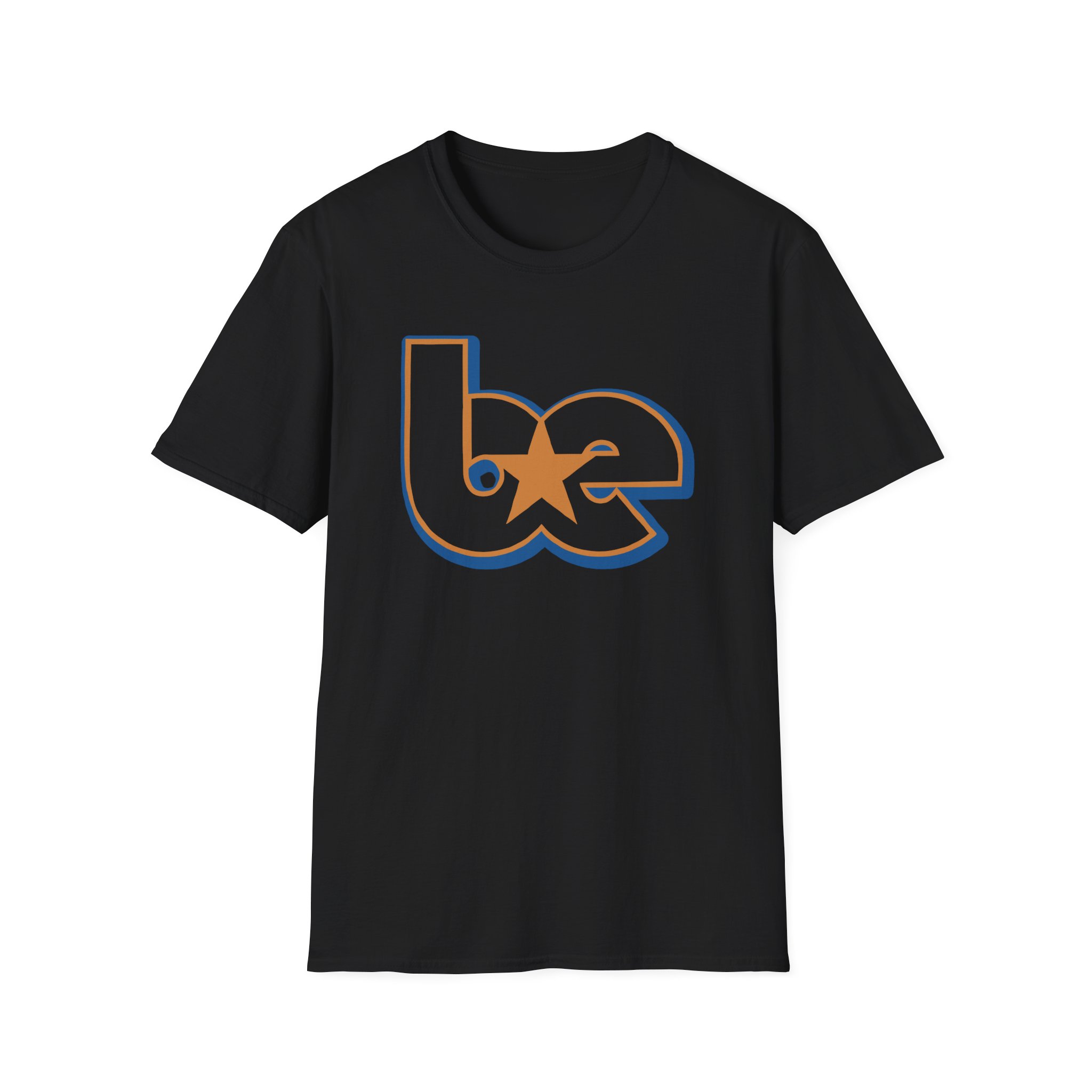 BE x Lost Love Black Logo Unisex Softstyle T-Shirt