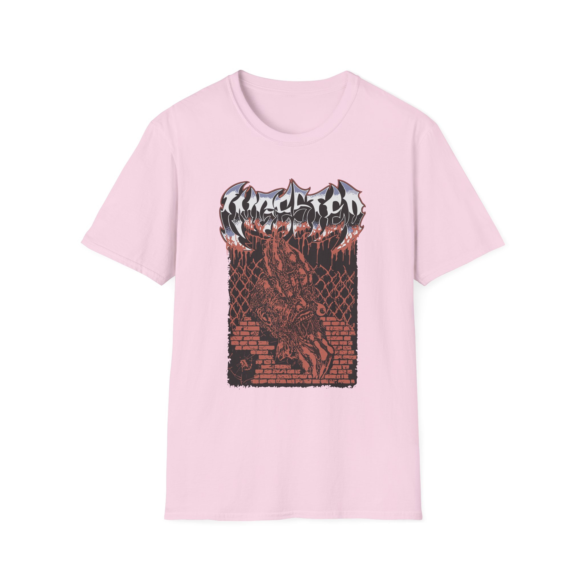 Ingested Face Ripper Unisex Softstyle T-Shirt