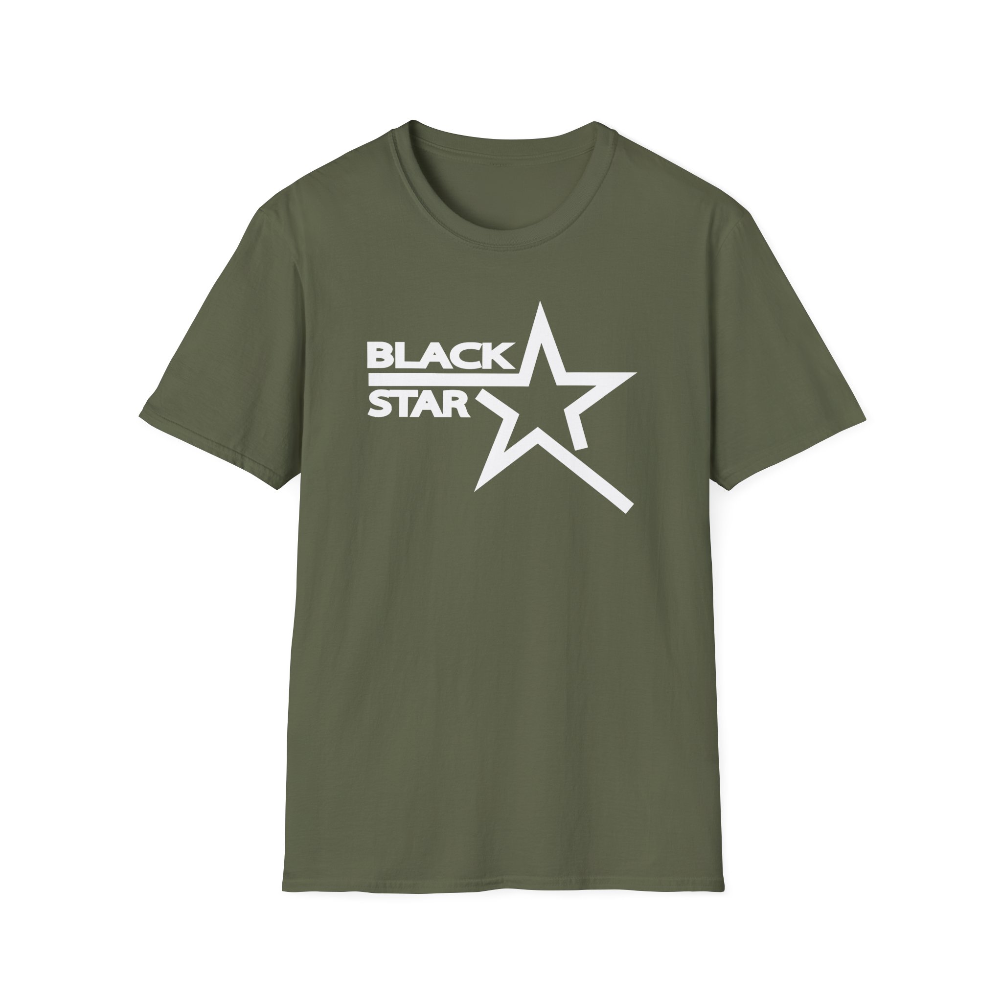Black Star Unisex Softstyle T-Shirt
