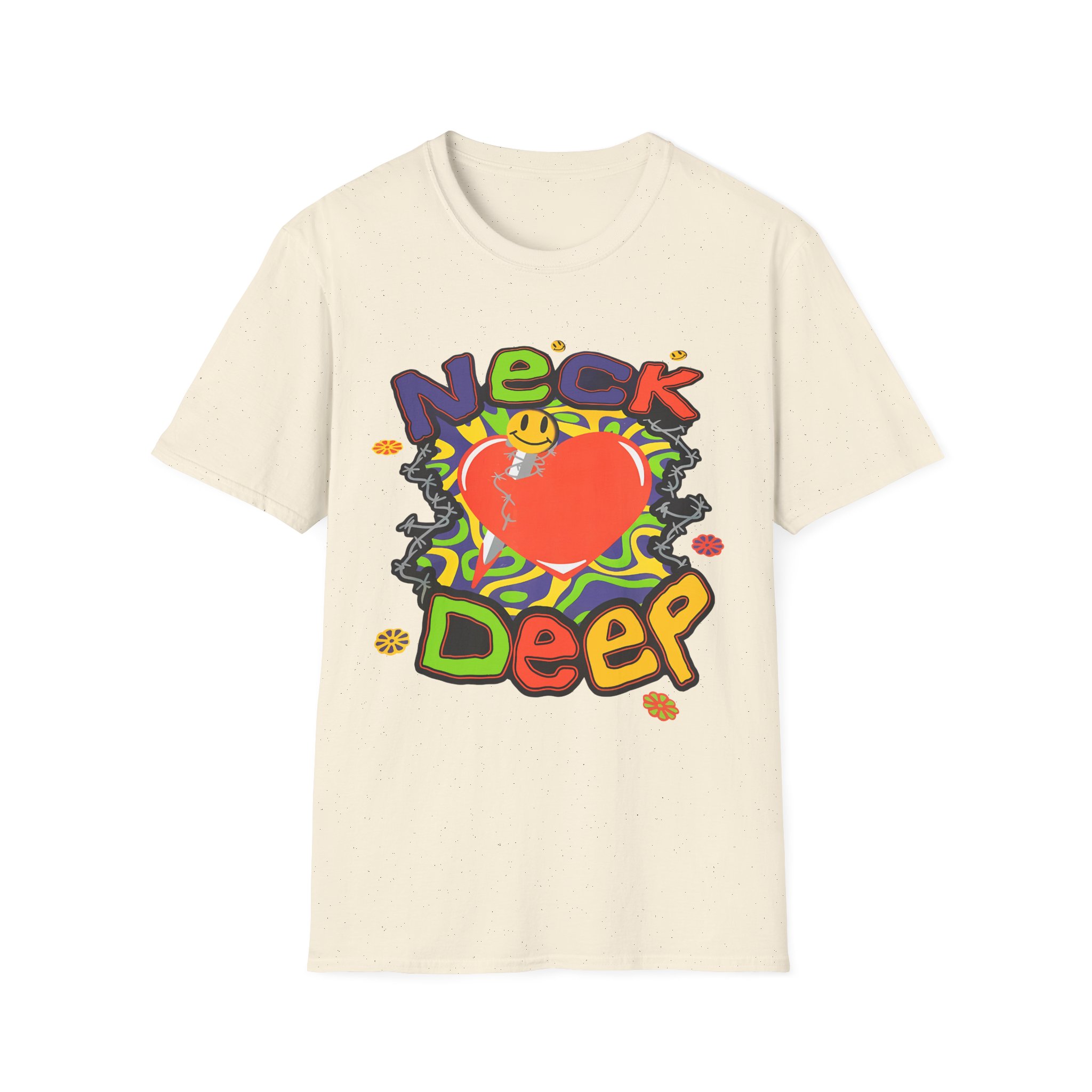 Neck Deep Love Unisex Softstyle T-Shirt