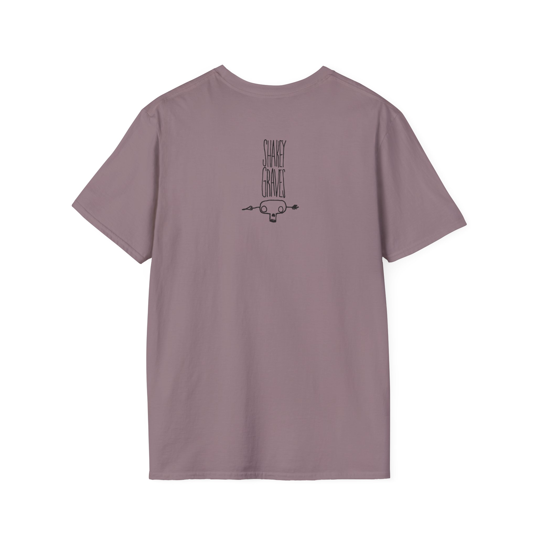 Shakey Graves SKULL Unisex Softstyle T-Shirt