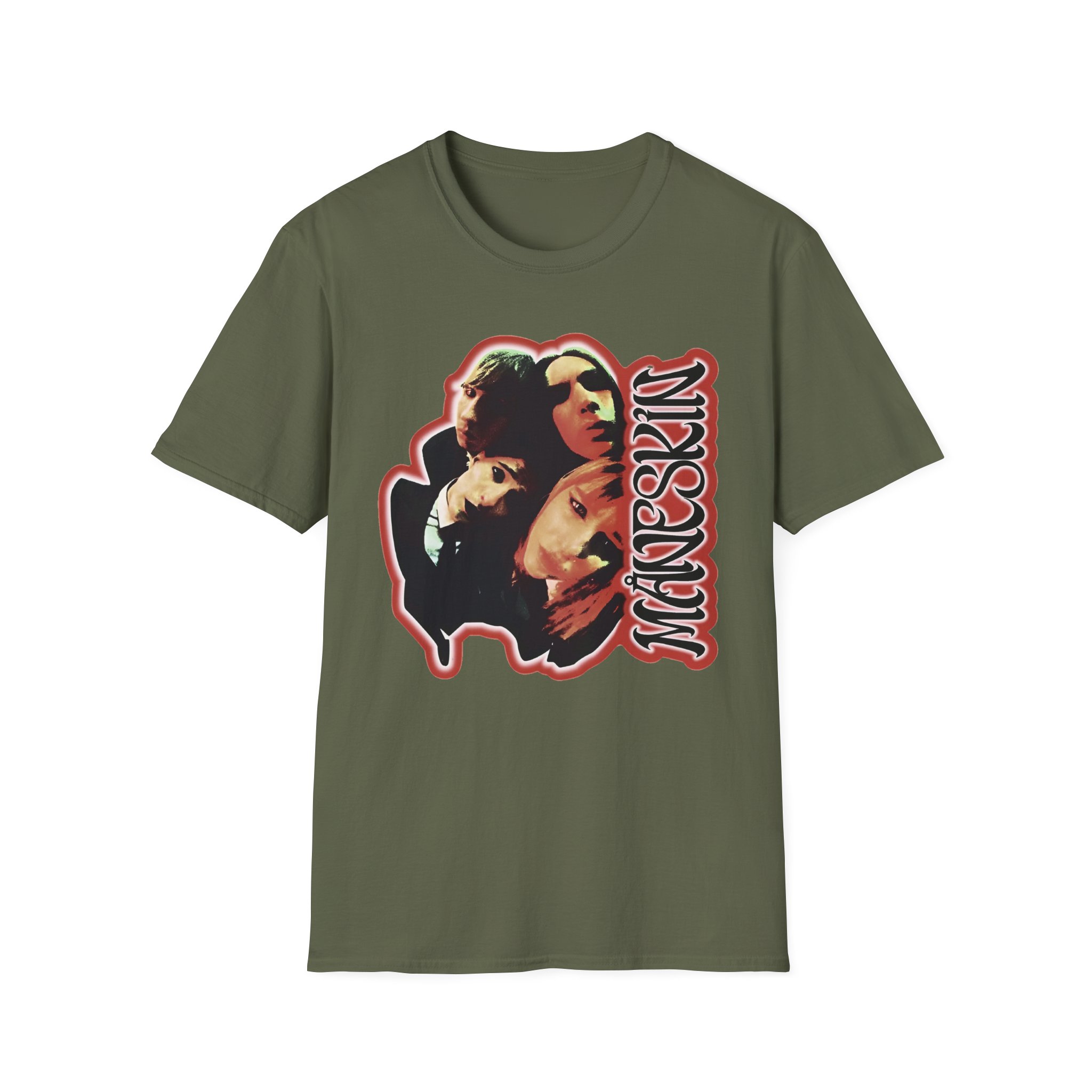 Maneskin Fisheye Unisex Softstyle T-Shirt