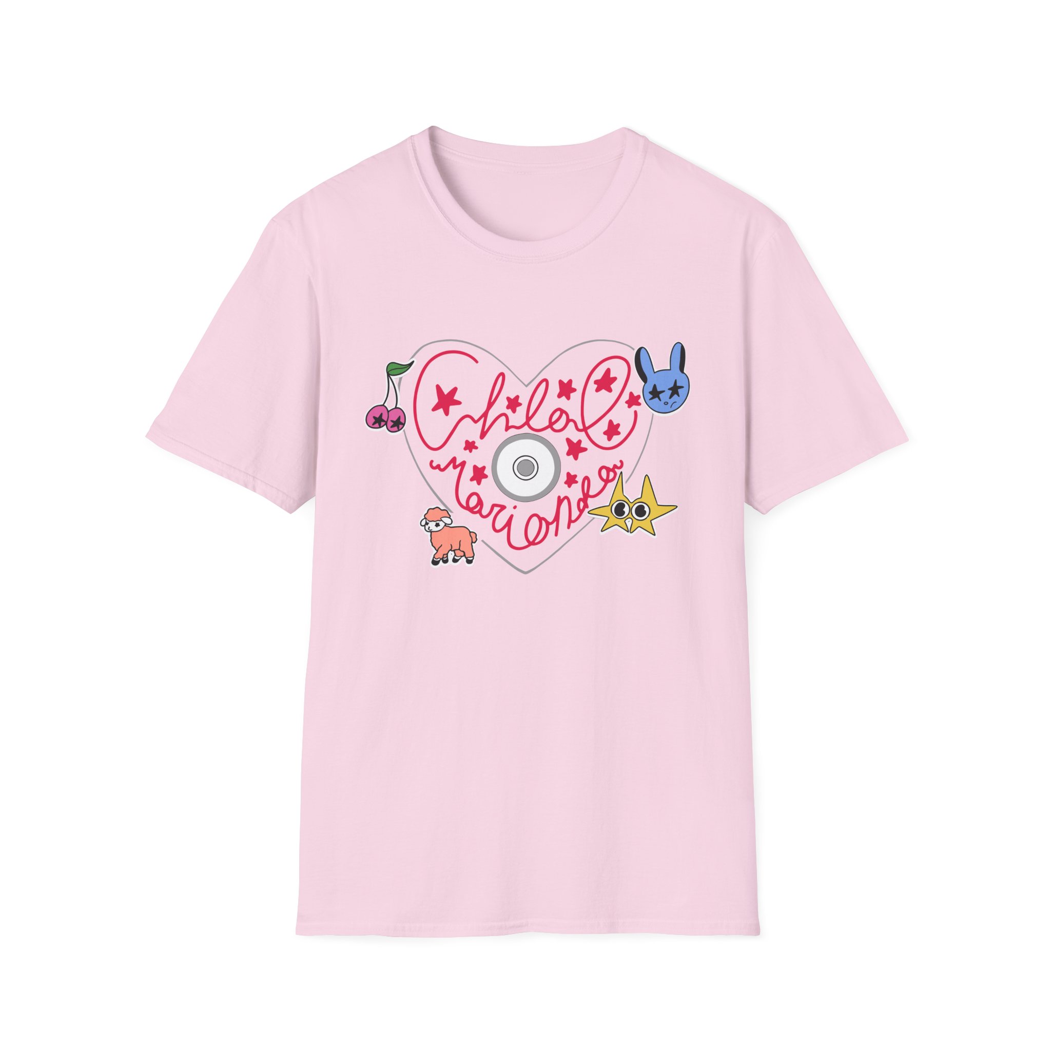 Chloe Moriondo Cd Heart Unisex Softstyle T-Shirt
