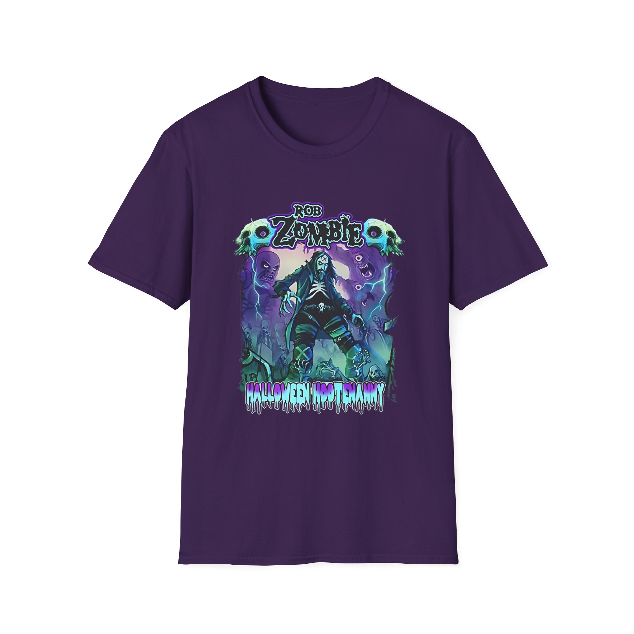 Rob Zombie Hootenanny Unisex Softstyle T-Shirt