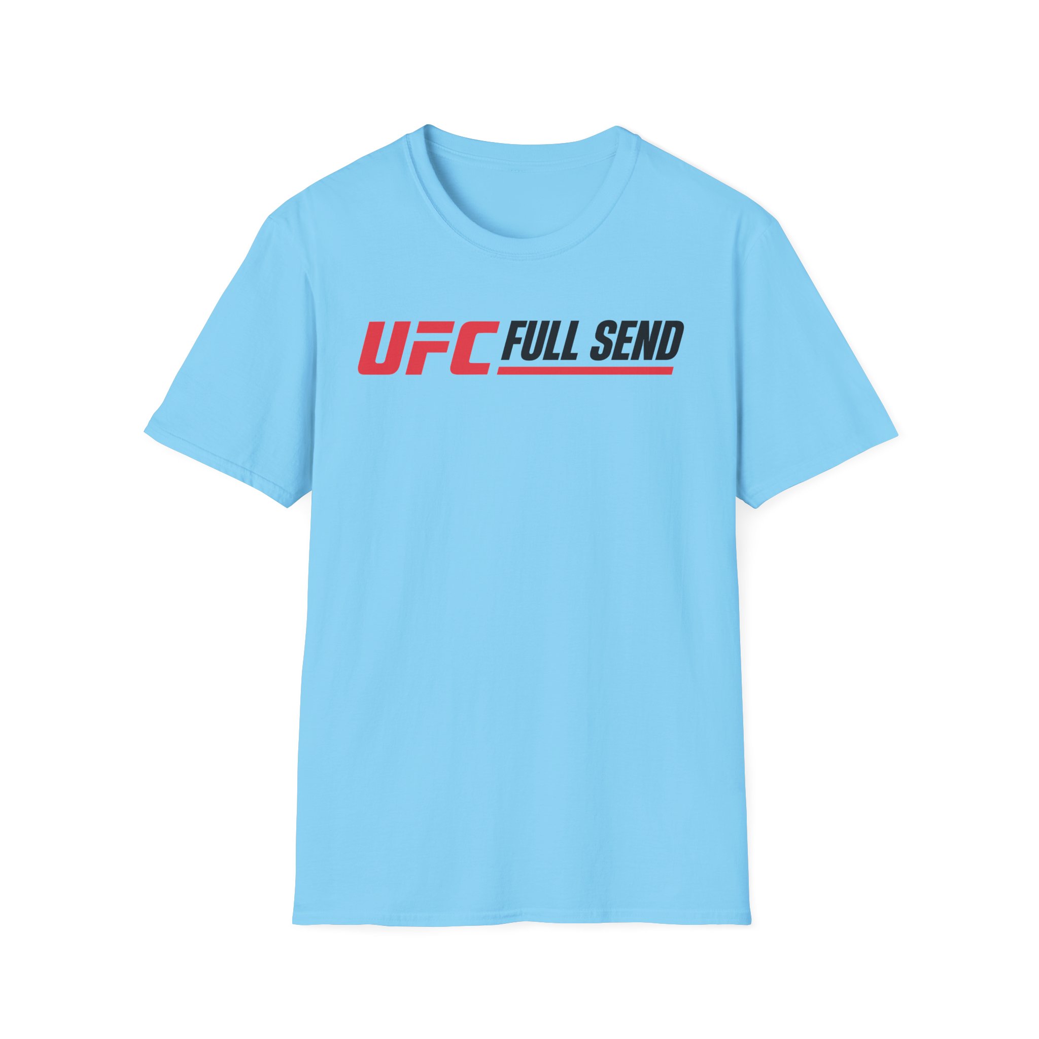 Full Send FS x UFC Logo Unisex Softstyle T-Shirt