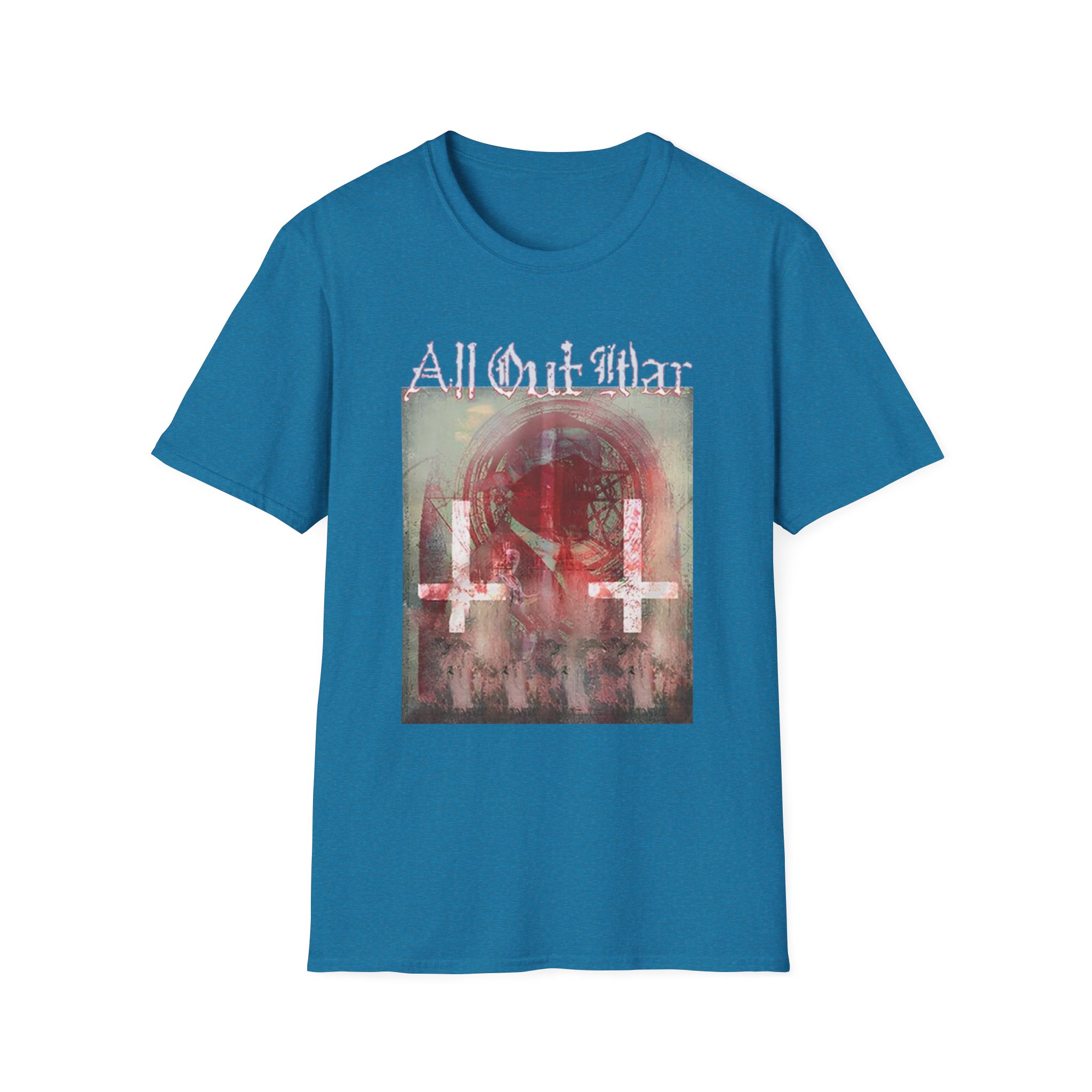 All Out War Caustic Abomination Unisex Softstyle T-Shirt